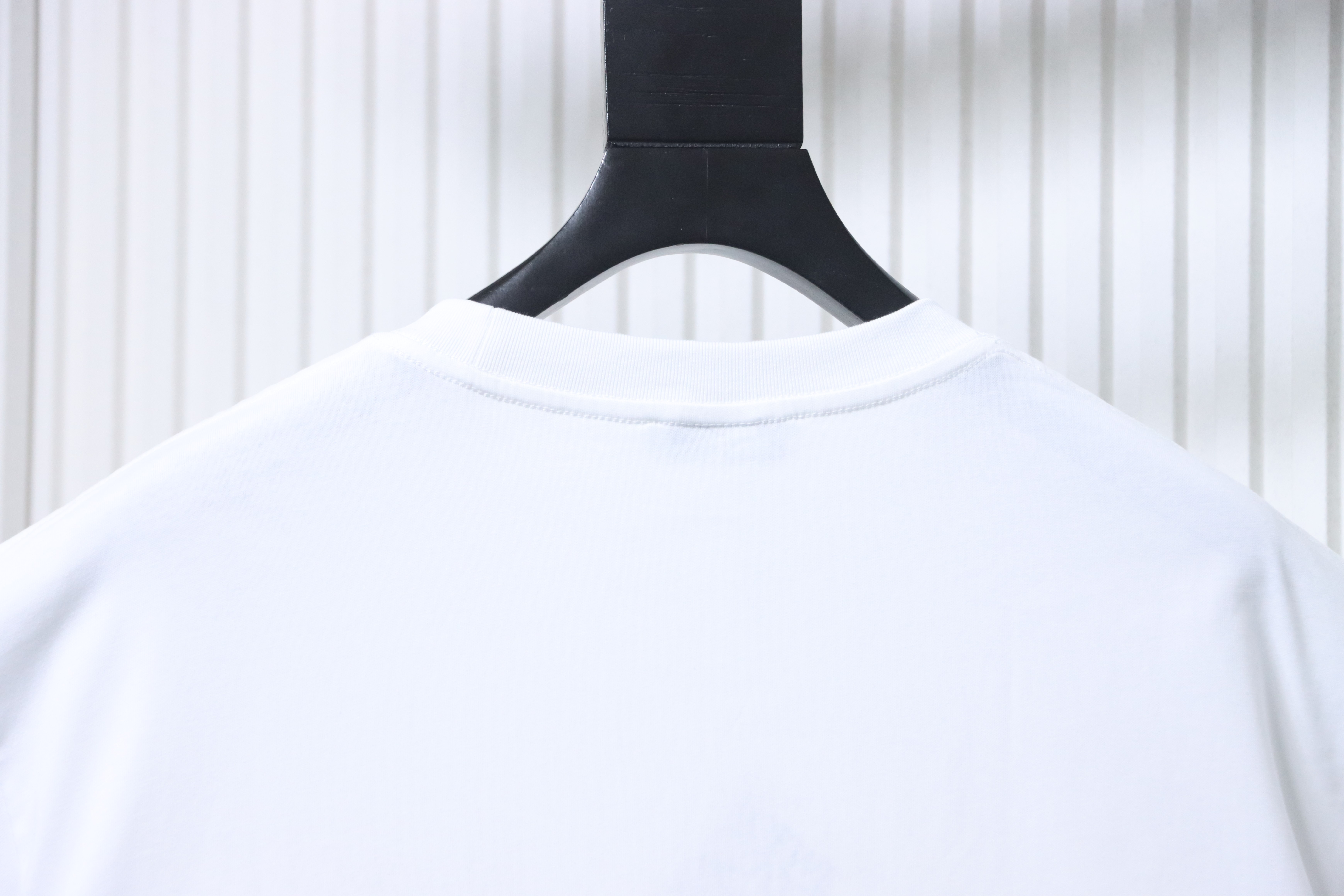 LOEWE 25SS Towel Embroidery White Tee Chest Logo