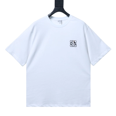 Loewe 26SS Cat Embroidery Short Sleeve T-Shirt 01