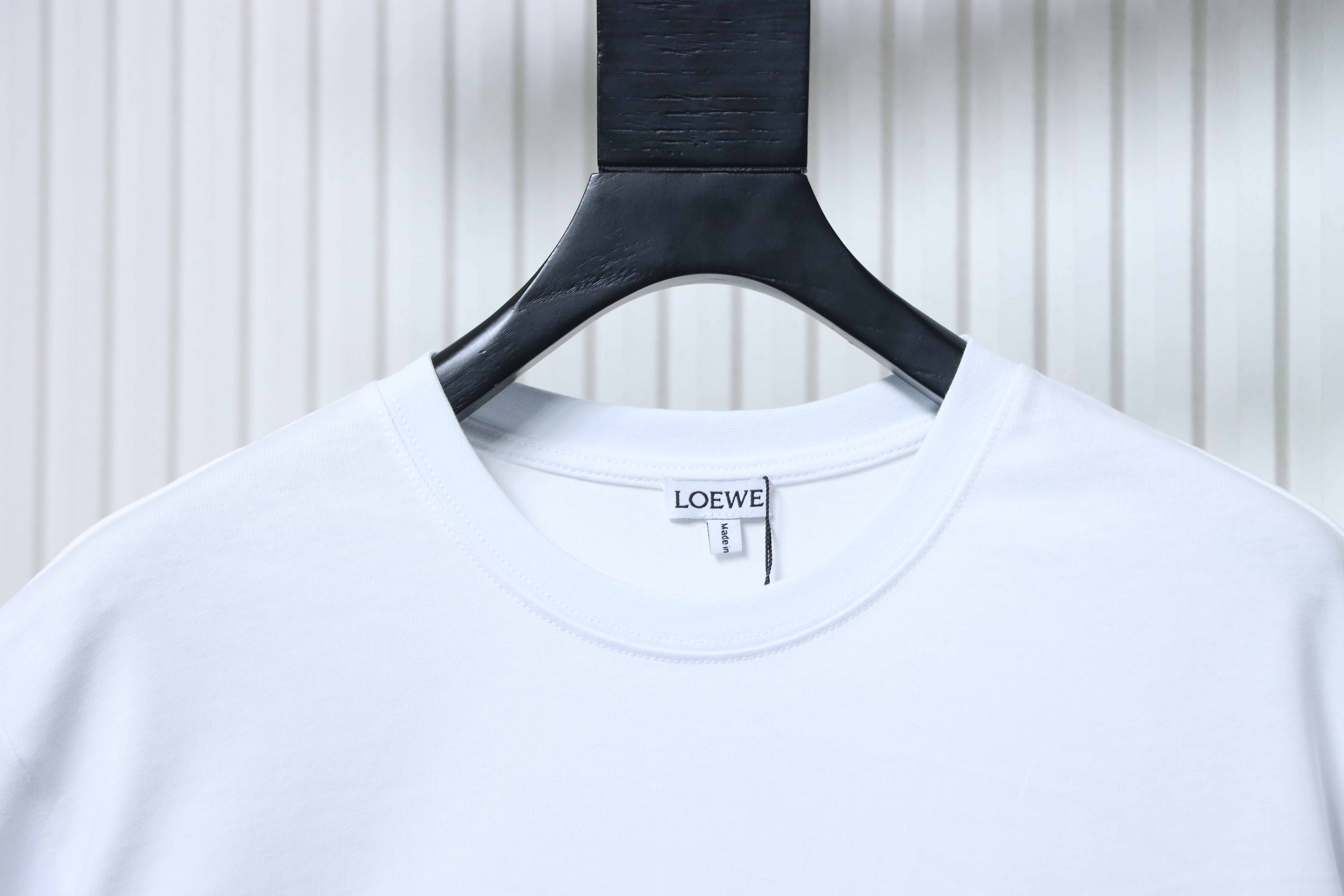 Loewe 26SS Cat Embroidery Short Sleeve T-Shirt