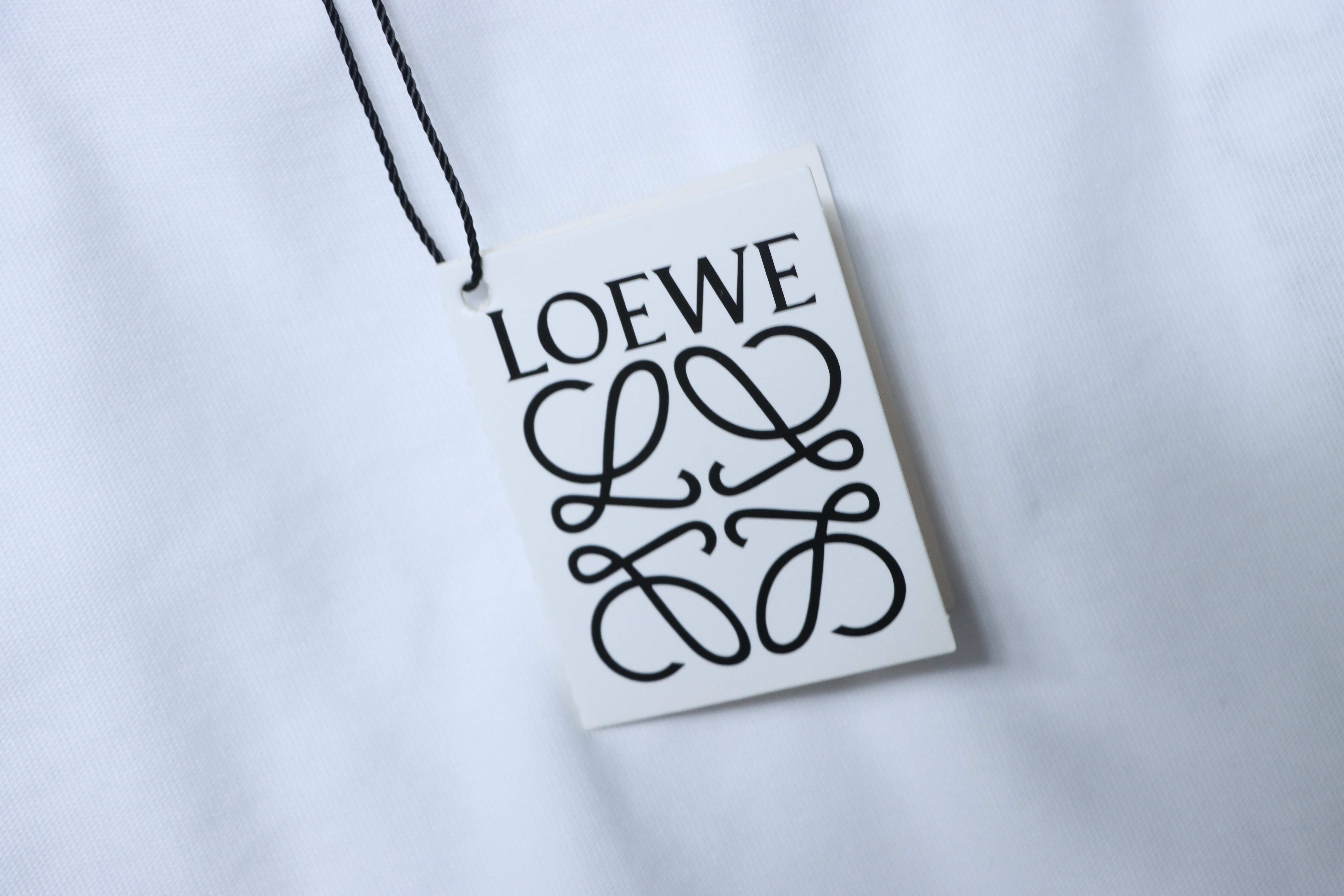 Loewe 26SS Cat Embroidery Short Sleeve T-Shirt
