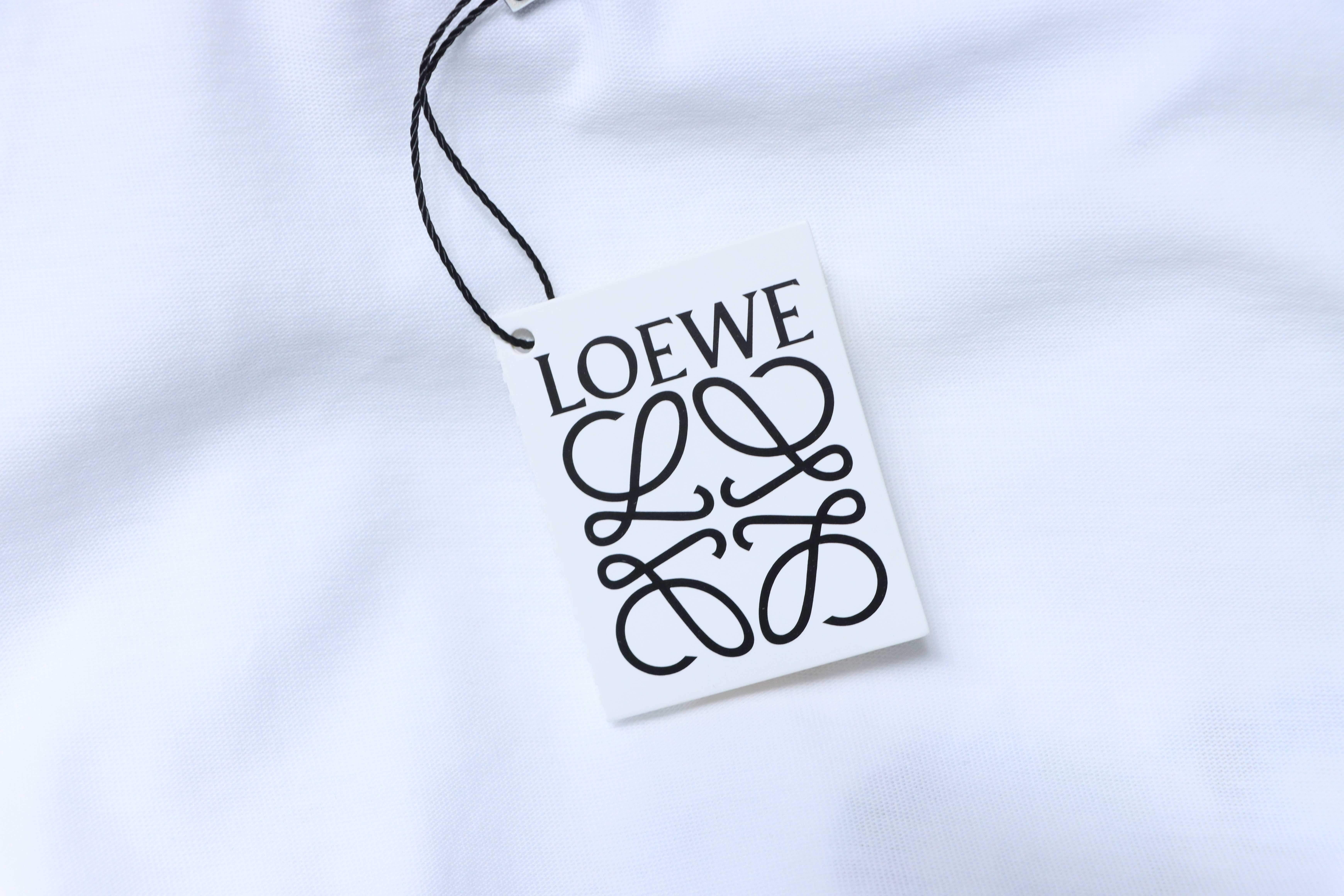 Loewe 26SS Colorful Embroidery Short Sleeve T-Shirt #1