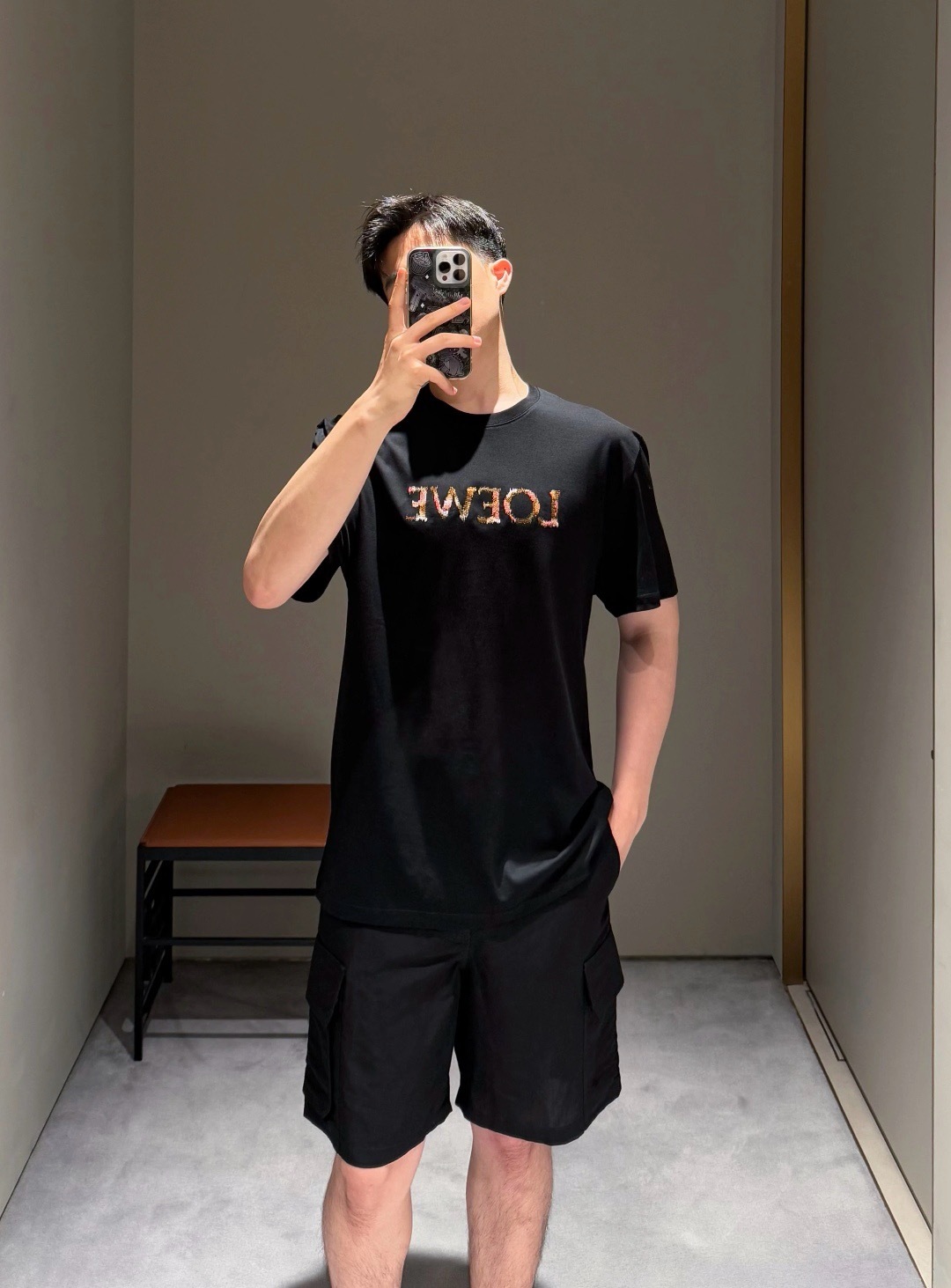Loewe 26SS Colorful Embroidery Short Sleeve T-Shirt #2