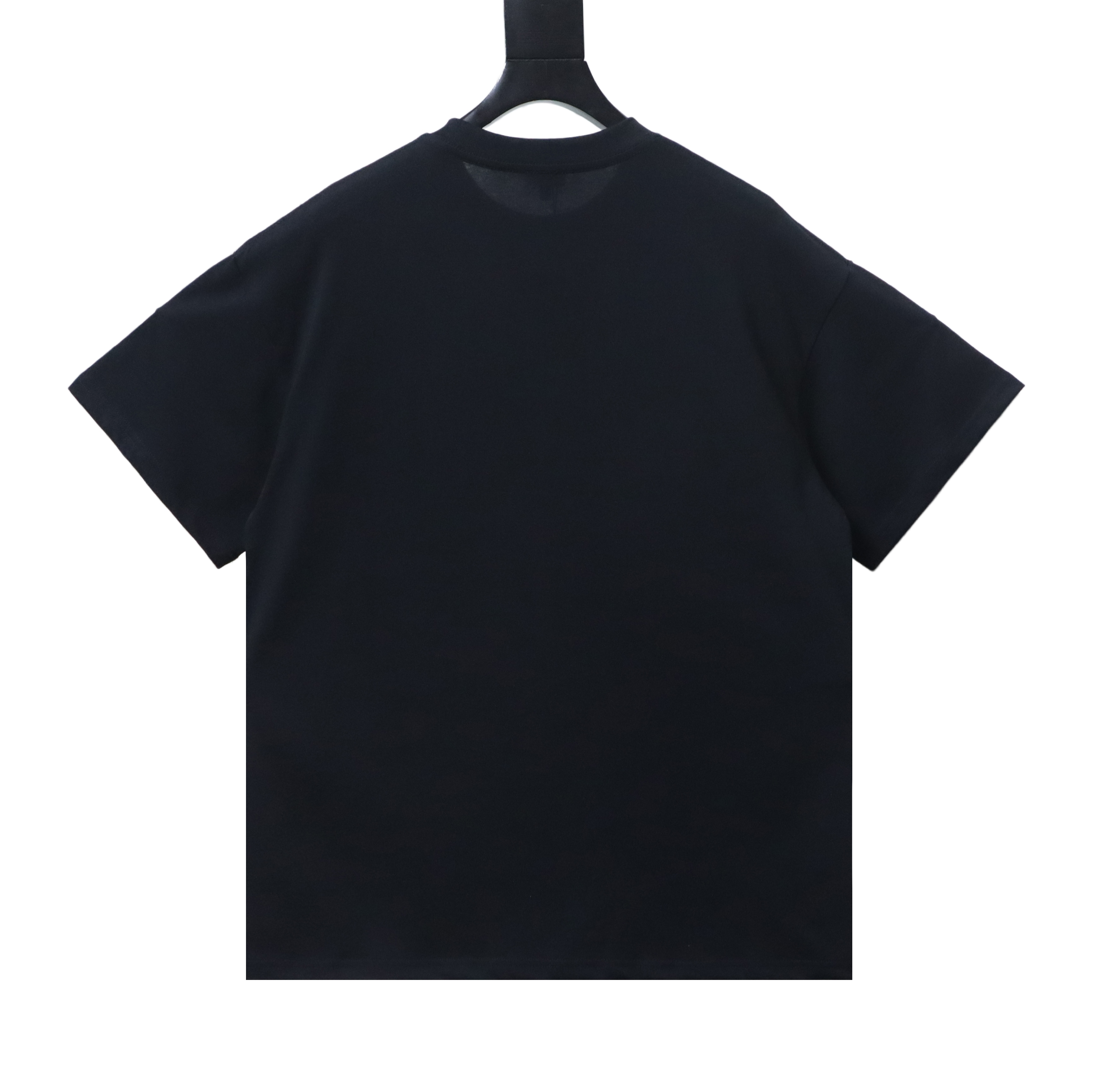 Loewe 26SS Fake Pocket Logo Tee Black Yellow Logo