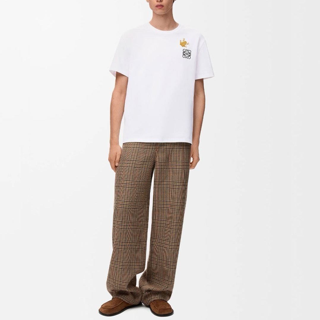Loewe 26SS Frog Embroidery Short Sleeve T-Shirt #2