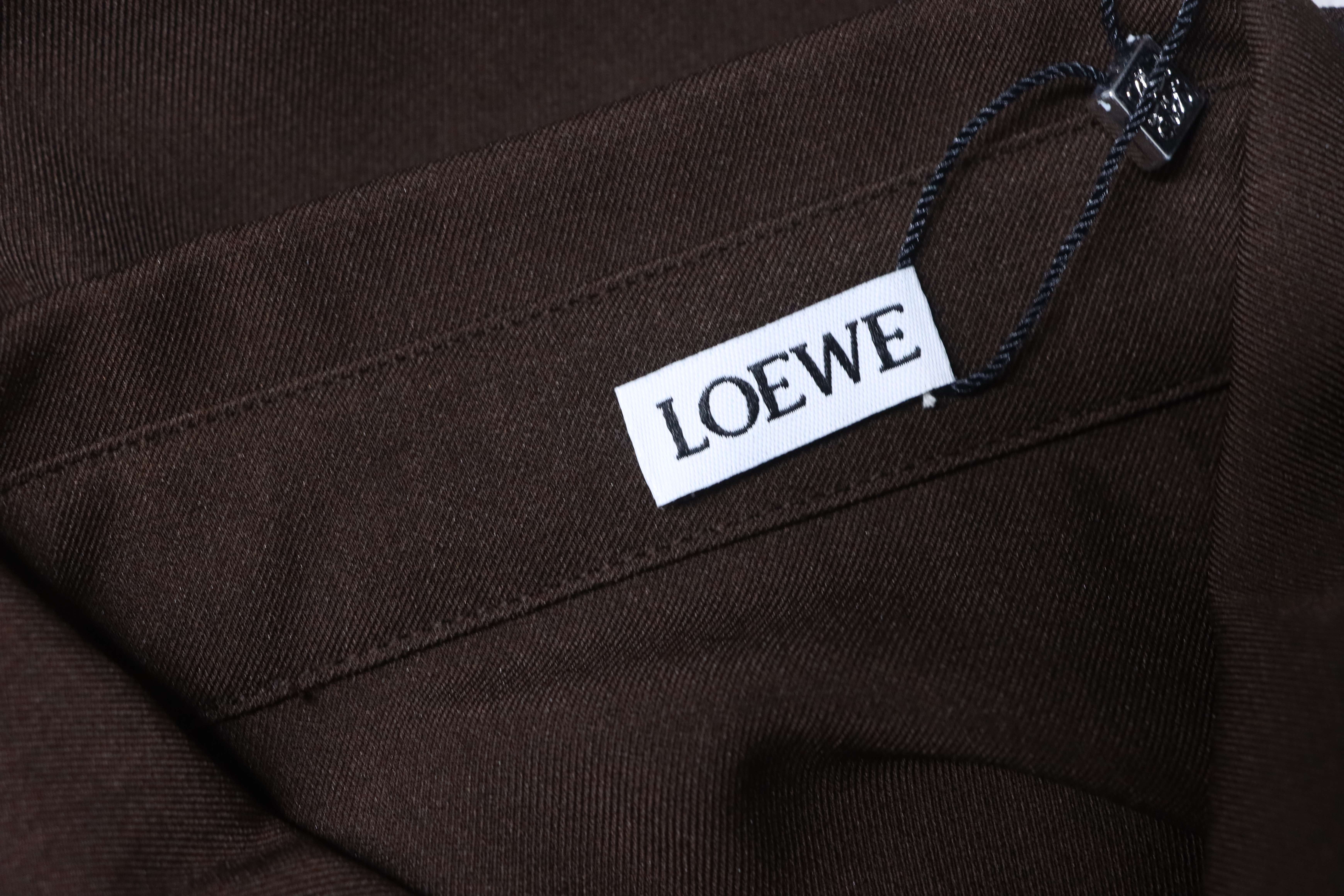 Loewe 26SS Maillard Collar Jacket