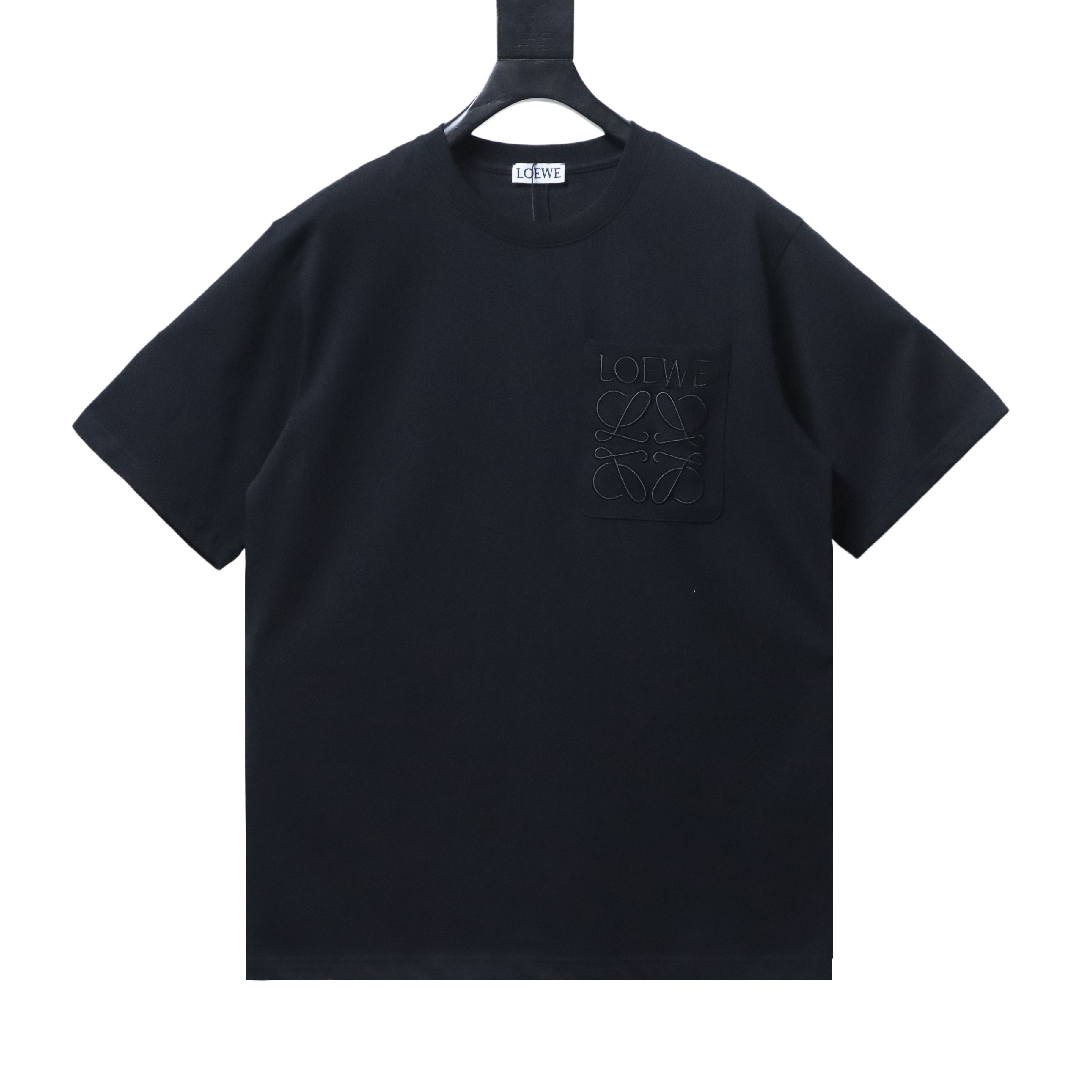 Loewe Classic Embroidery Letter Pocket Short Sleeve T-Shirt #1