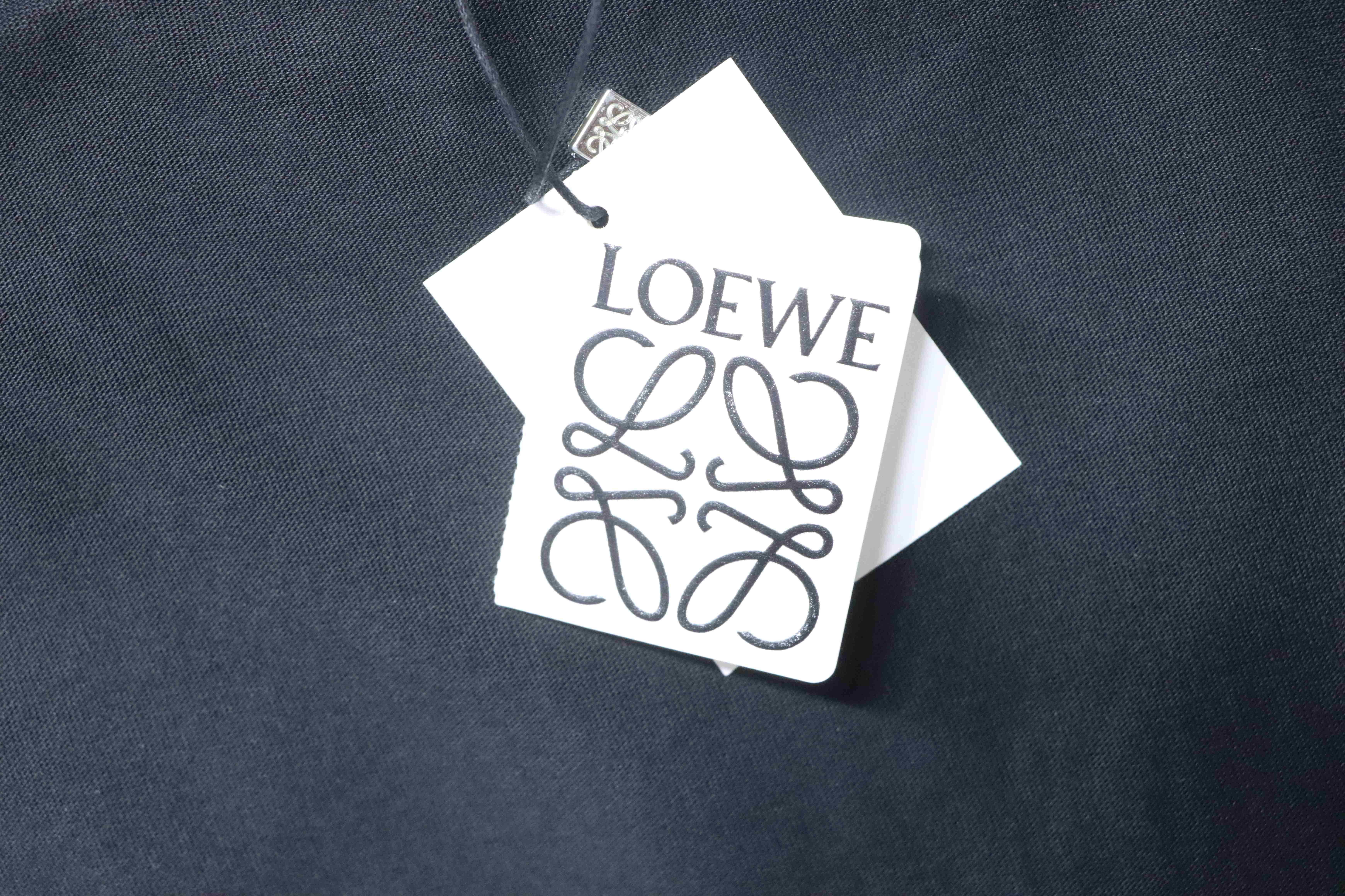 Loewe Classic Embroidery Letter Pocket Short Sleeve T-Shirt #1