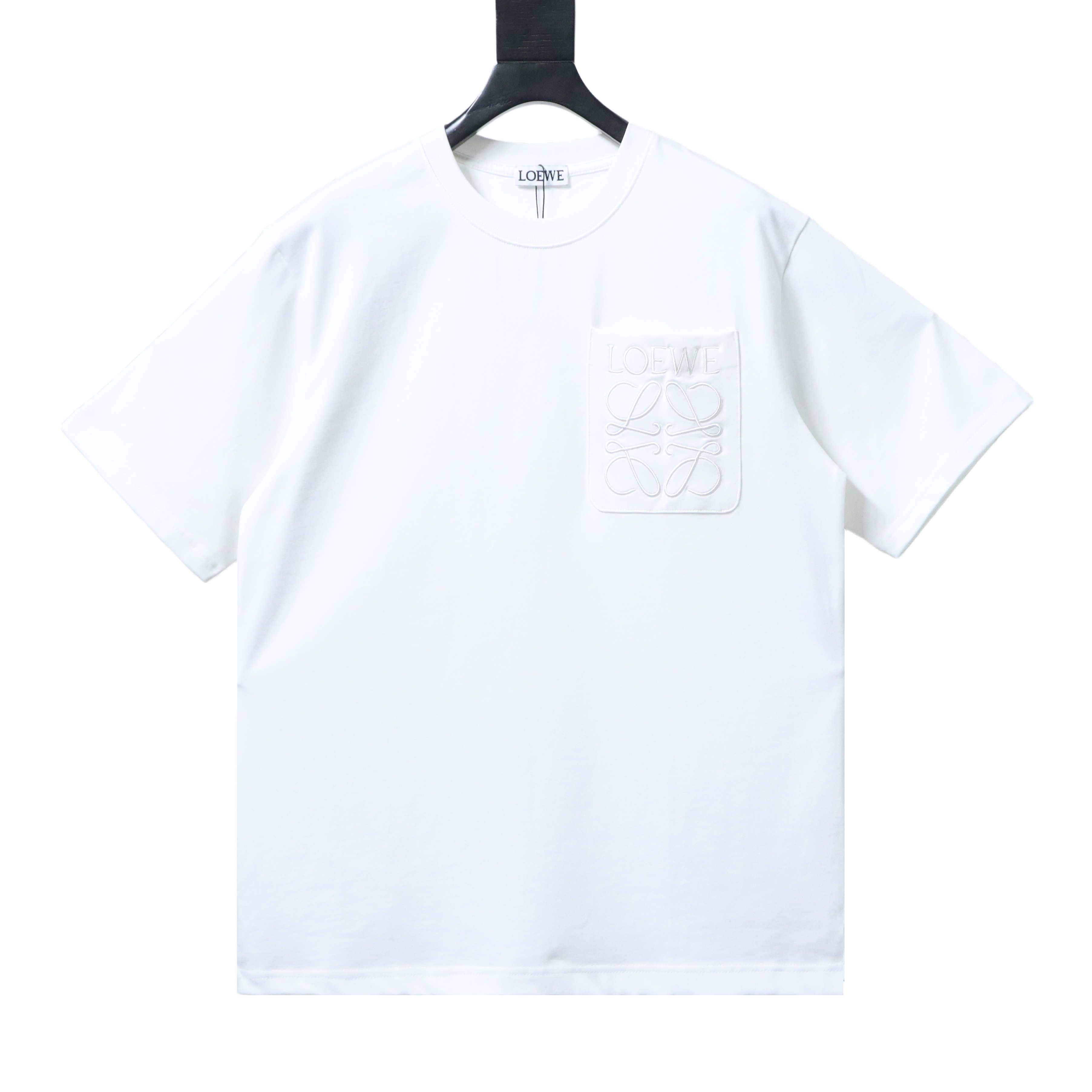 Loewe Classic Embroidery Letter Pocket Short Sleeve T-Shirt #2