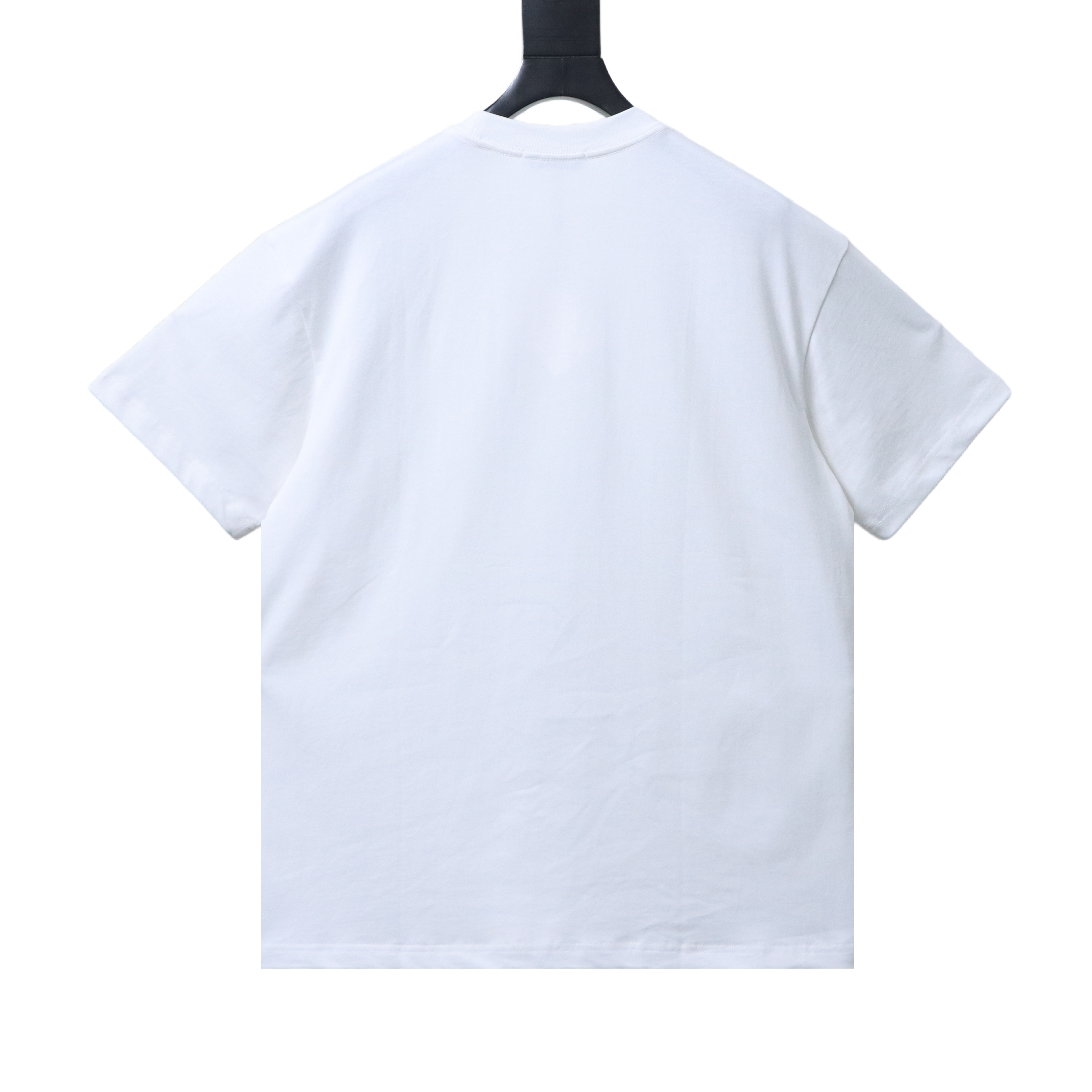 LOEWE Dark Pattern Embroidery White Tee White Logo