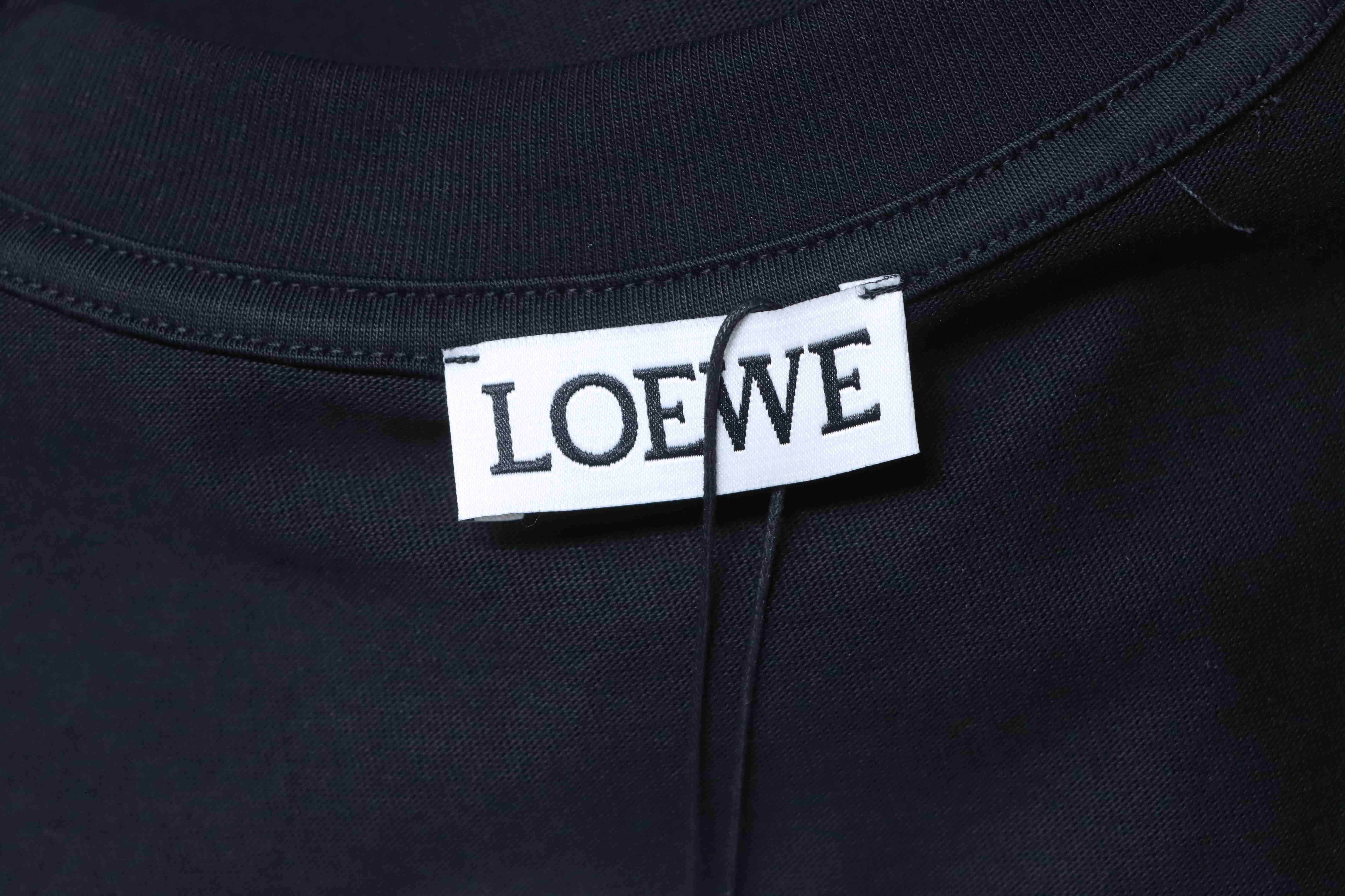 Loewe Floral Embroidery Logo Short Sleeve #1