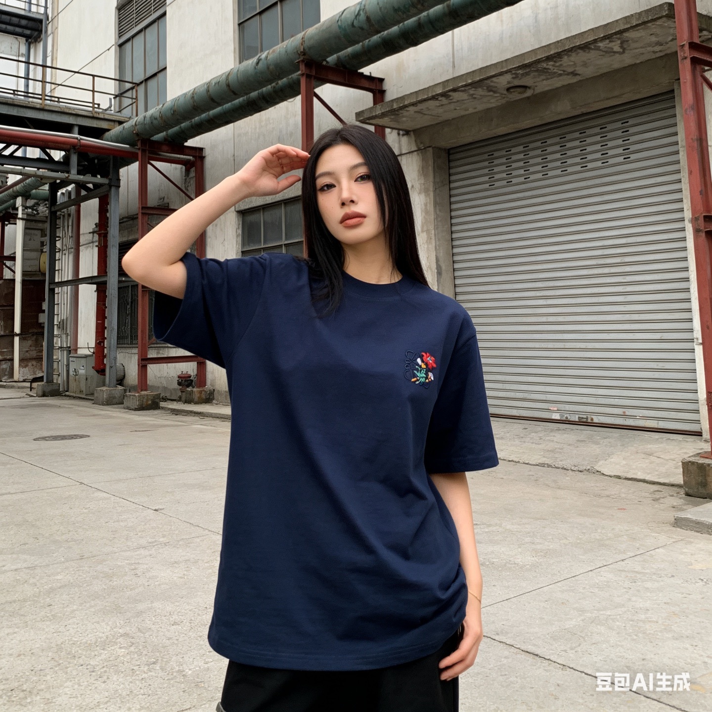 Loewe Floral Embroidery Logo Short Sleeve #2