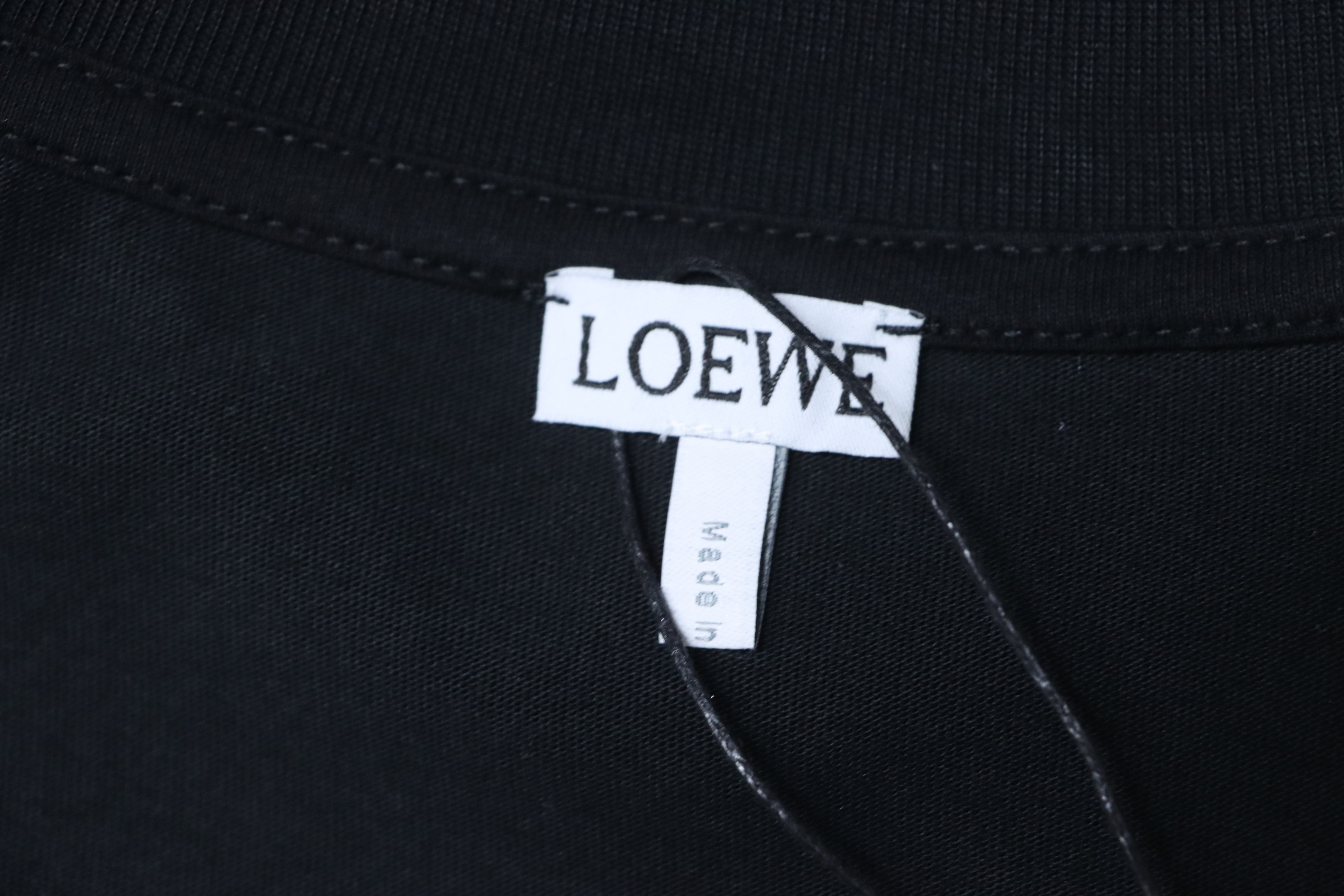 Loewe Irregular Logo Contrast Puff Print Short Sleeve T-Shirt #2