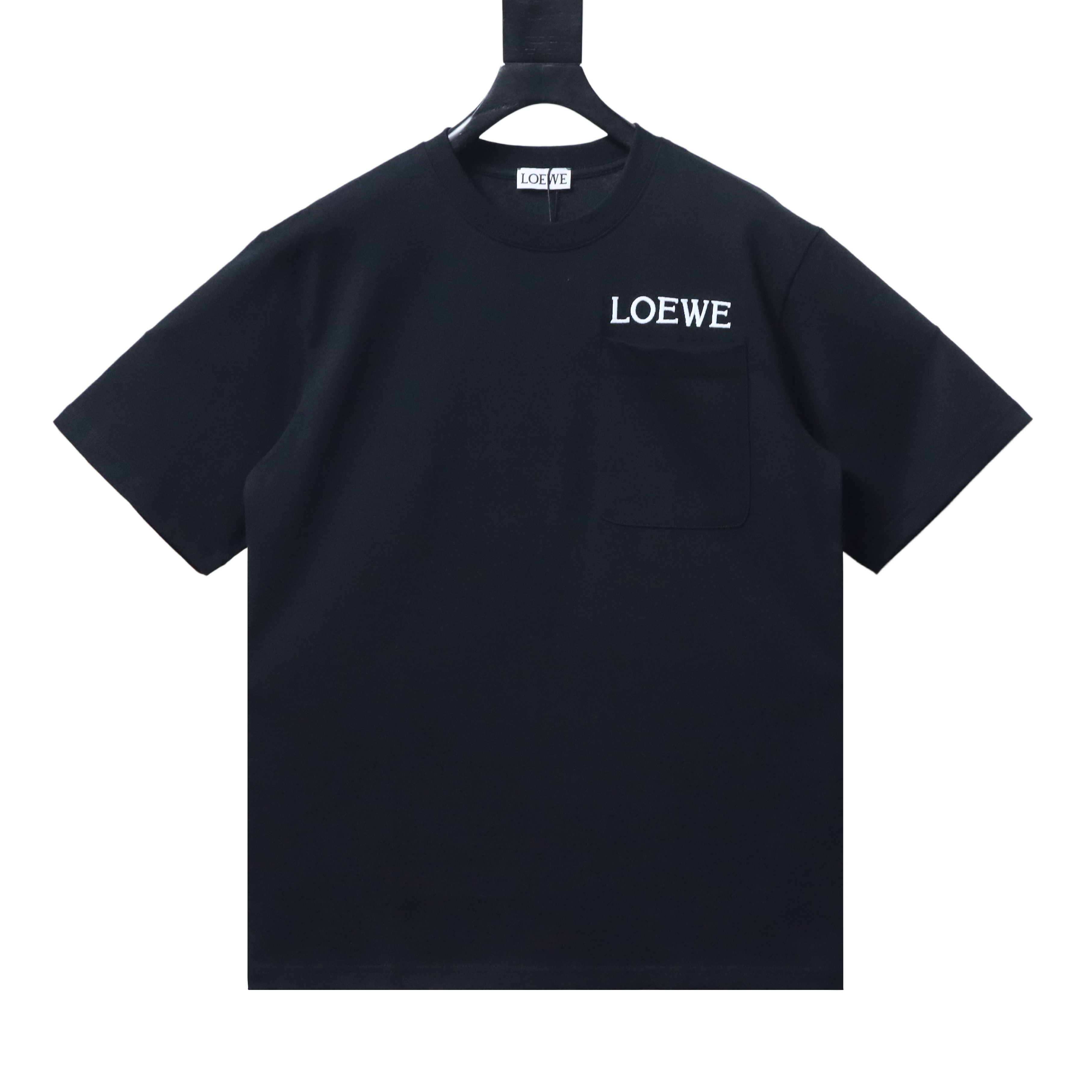 Loewe Pocket Embroidery Short Sleeve T-Shirt #1