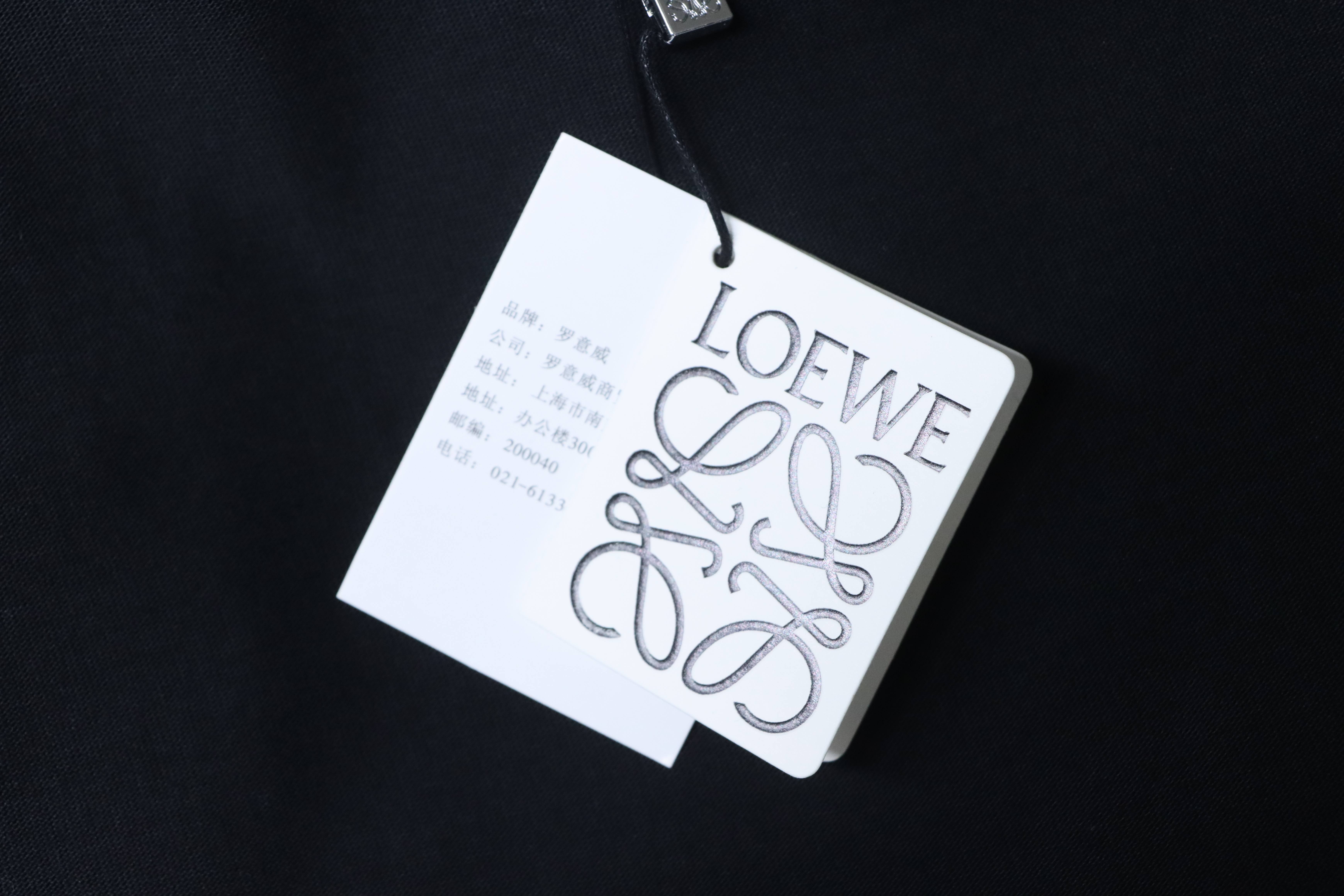Loewe Pocket Embroidery Short Sleeve T-Shirt #1