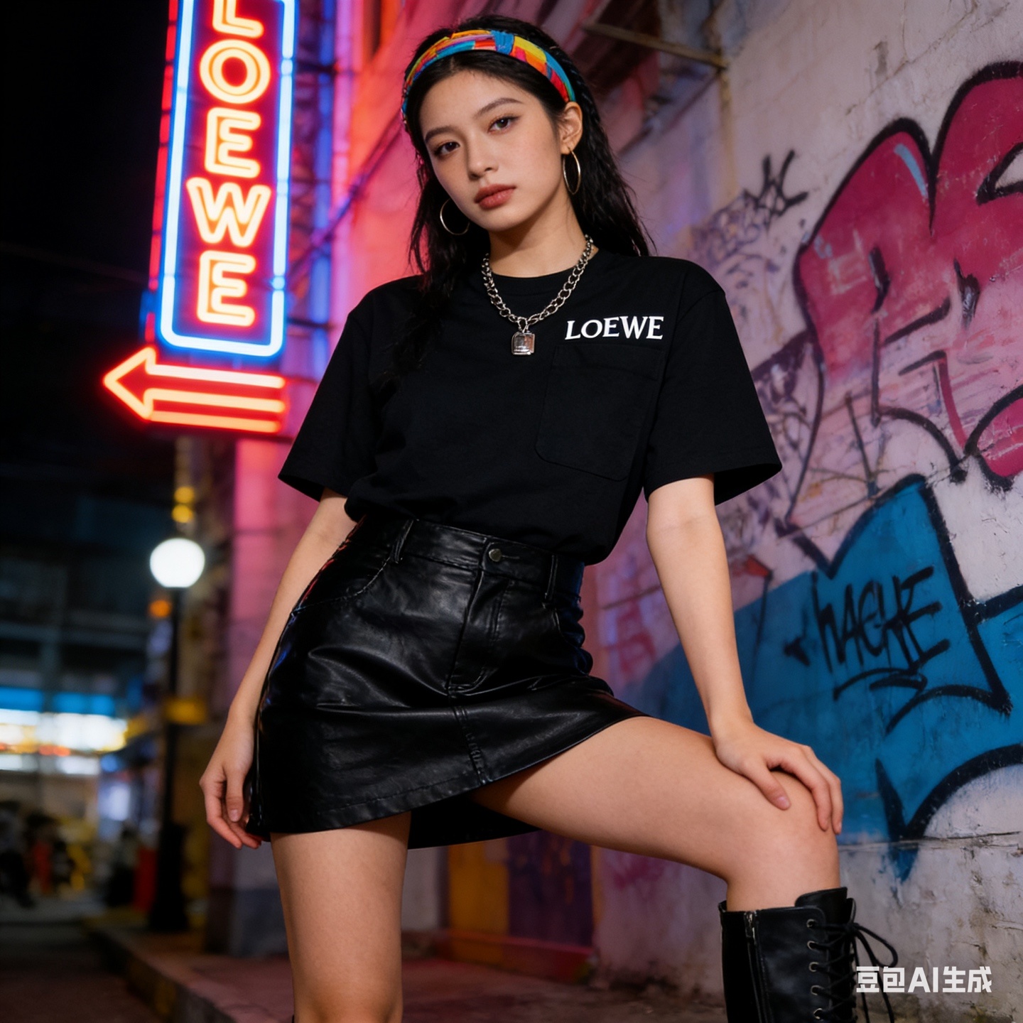 Loewe Pocket Embroidery Short Sleeve T-Shirt #1