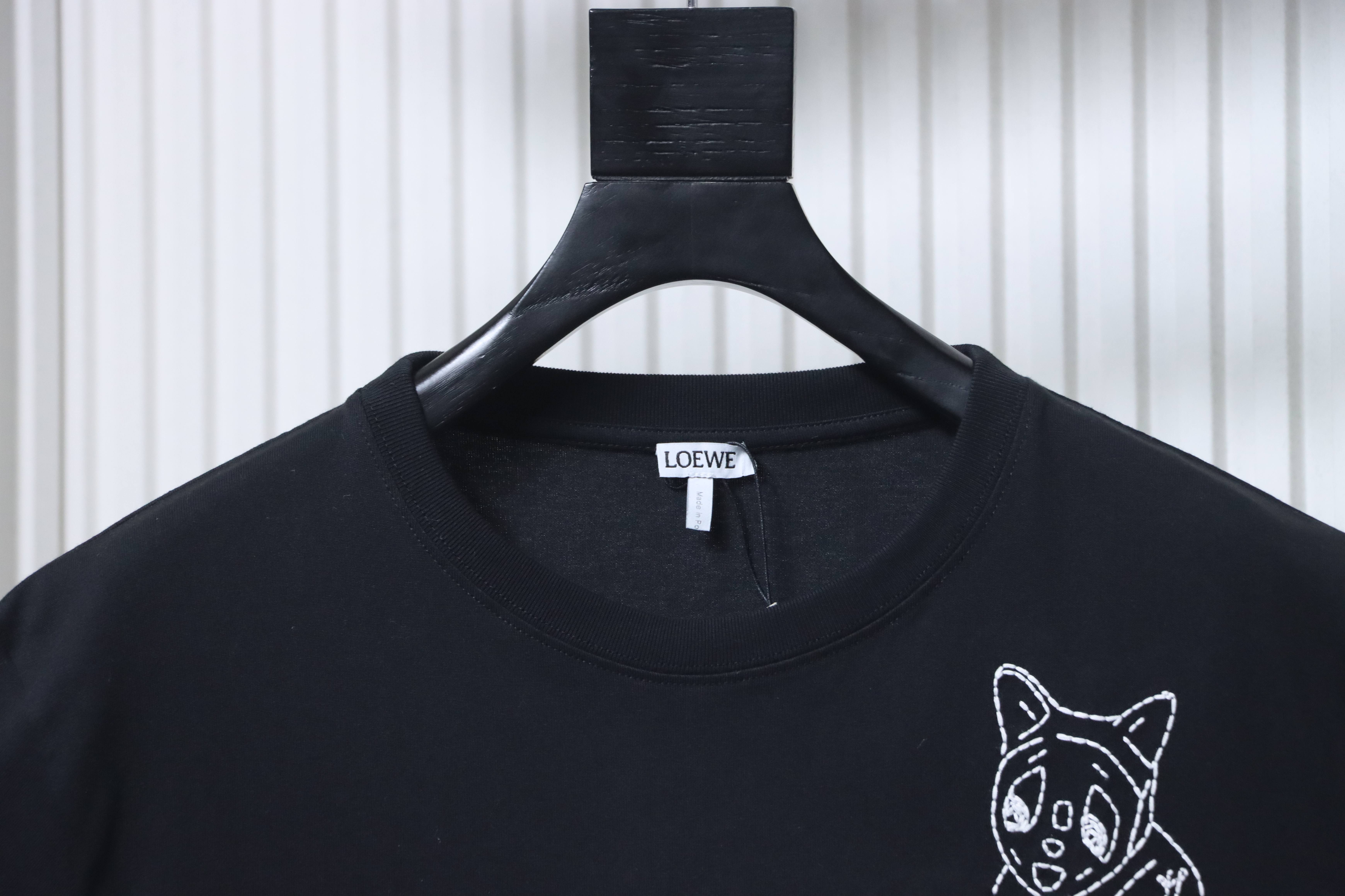 Loewe Porcelain Cat Short Sleeve #3