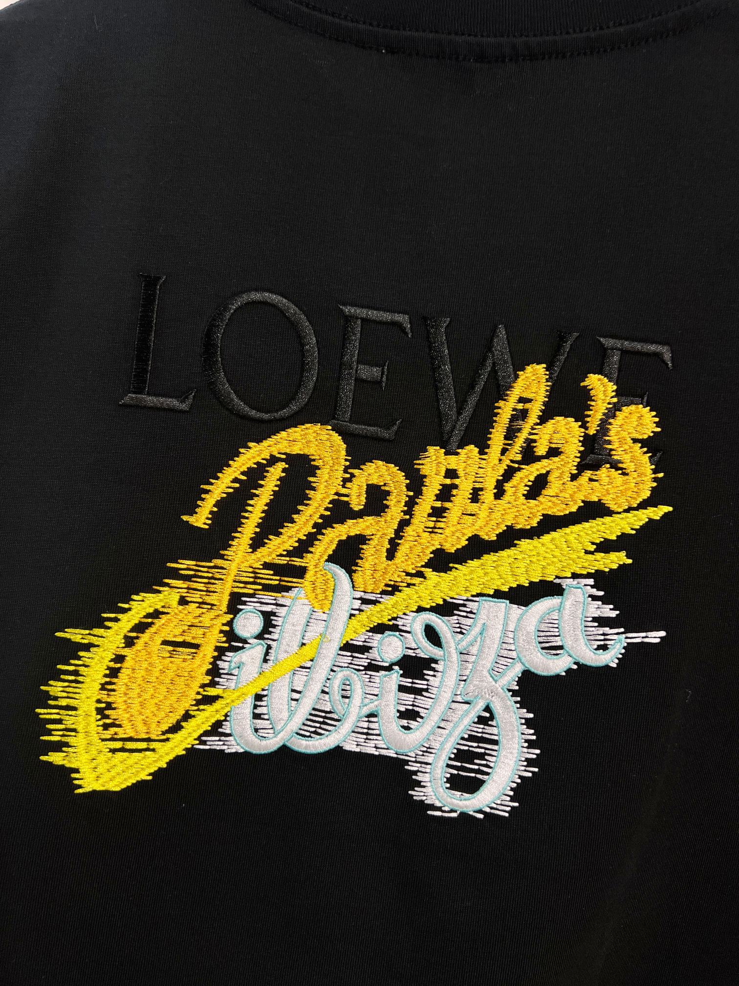 Loewe Premium 320g Crewneck Short Sleeve T-Shirt #3