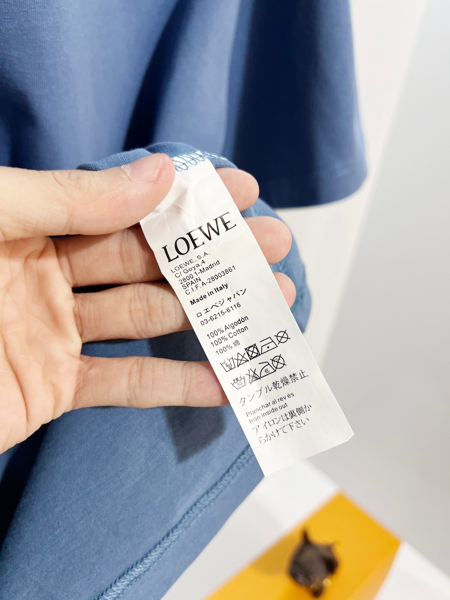 Loewe Premium 320g Crewneck Short Sleeve T-Shirt #5