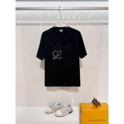 Loewe Premium 320g Crewneck Short Sleeve T-Shirt #8 01