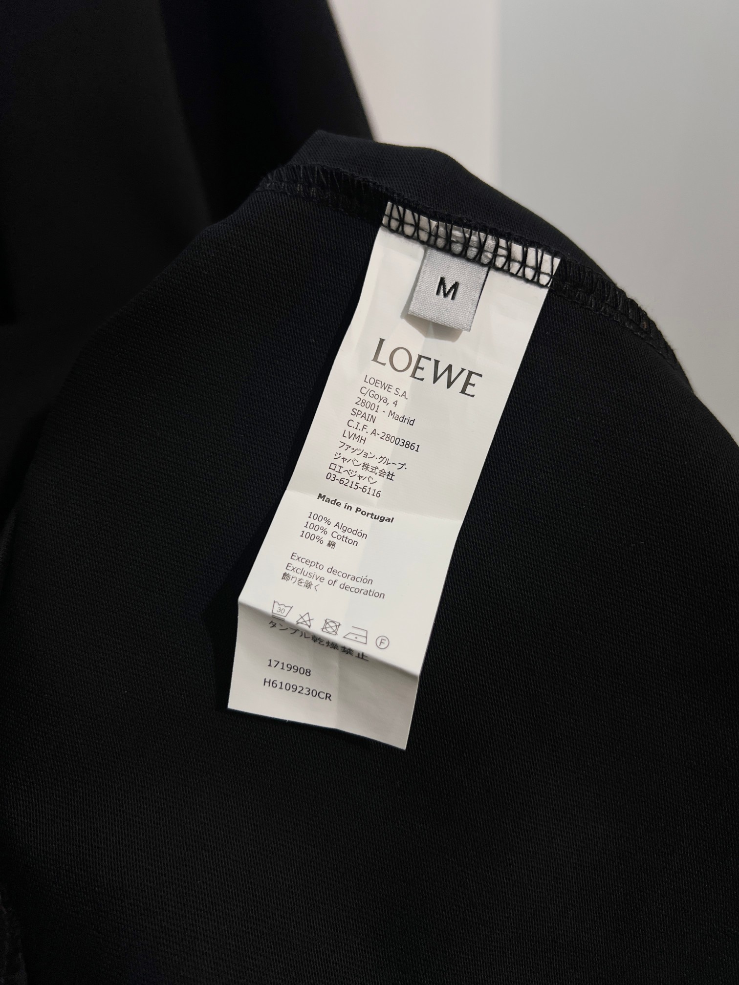 Loewe Premium 320g Crewneck Short Sleeve T-Shirt #8