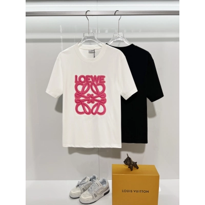 Loewe Premium 320g Crewneck Short Sleeve T-Shirt #9 01