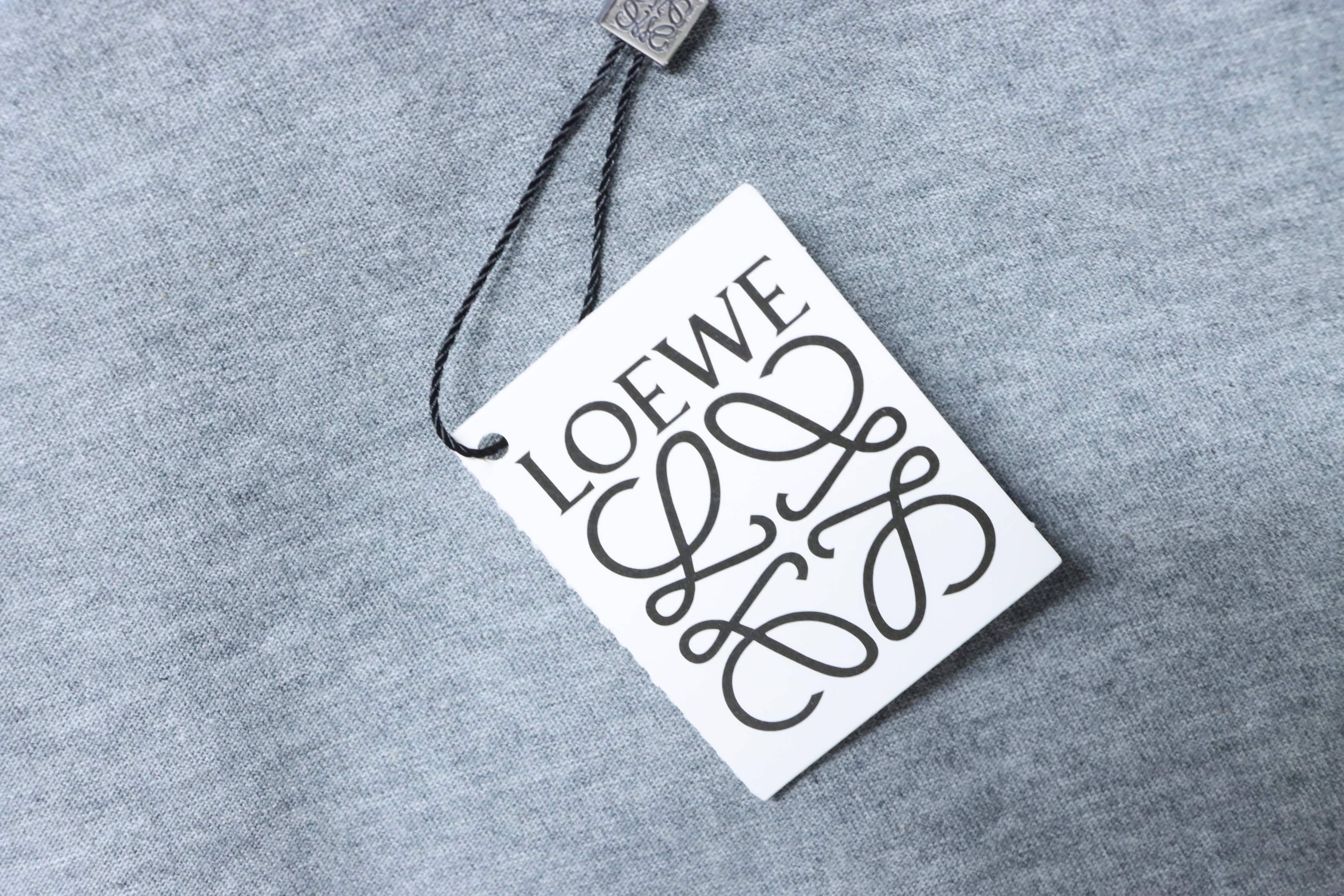 Loewe x Louis Wain Monster Eye Logo Embroidery Short Sleeve T-Shirt #1