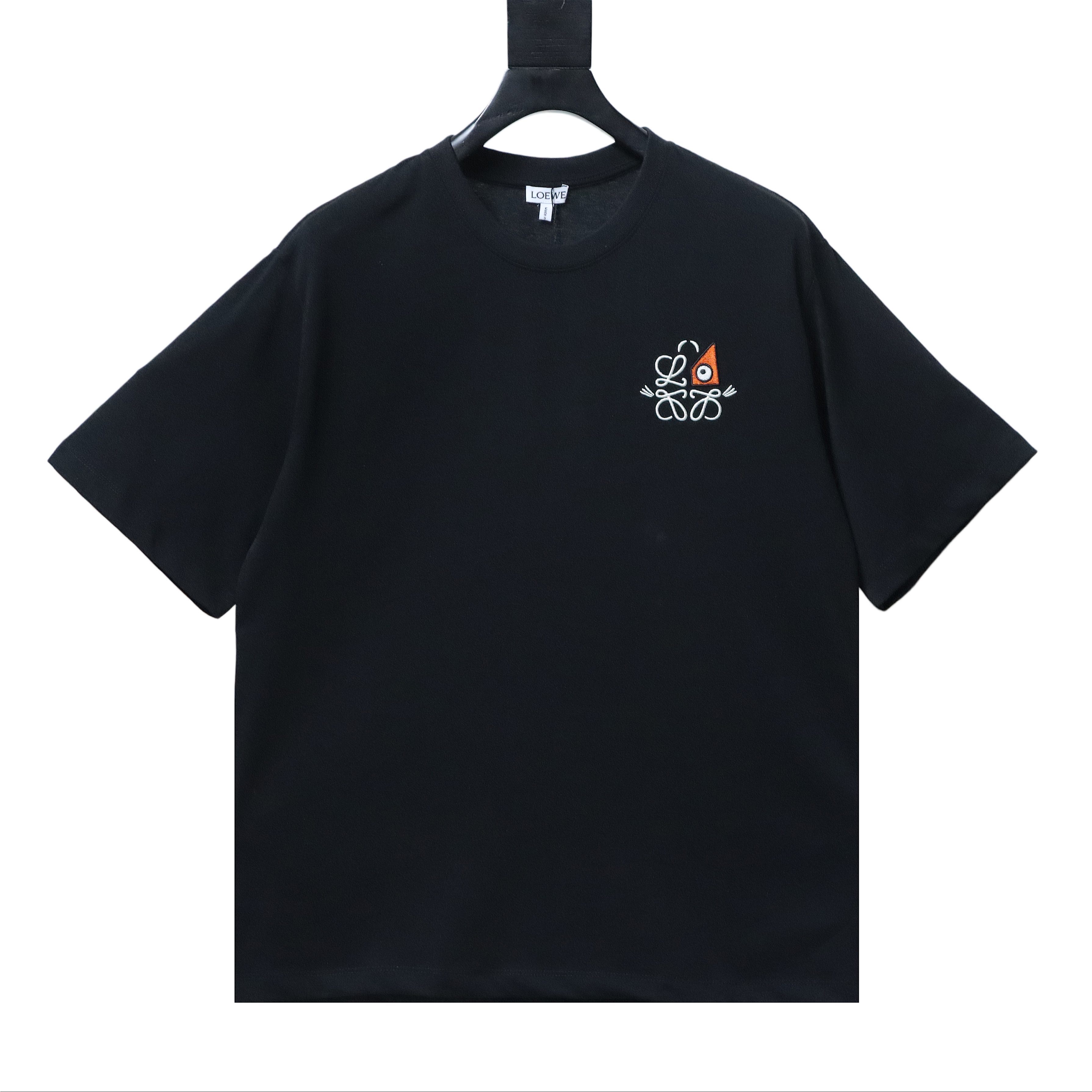 Loewe x Louis Wain Monster Eye Logo Embroidery Short Sleeve T-Shirt #2