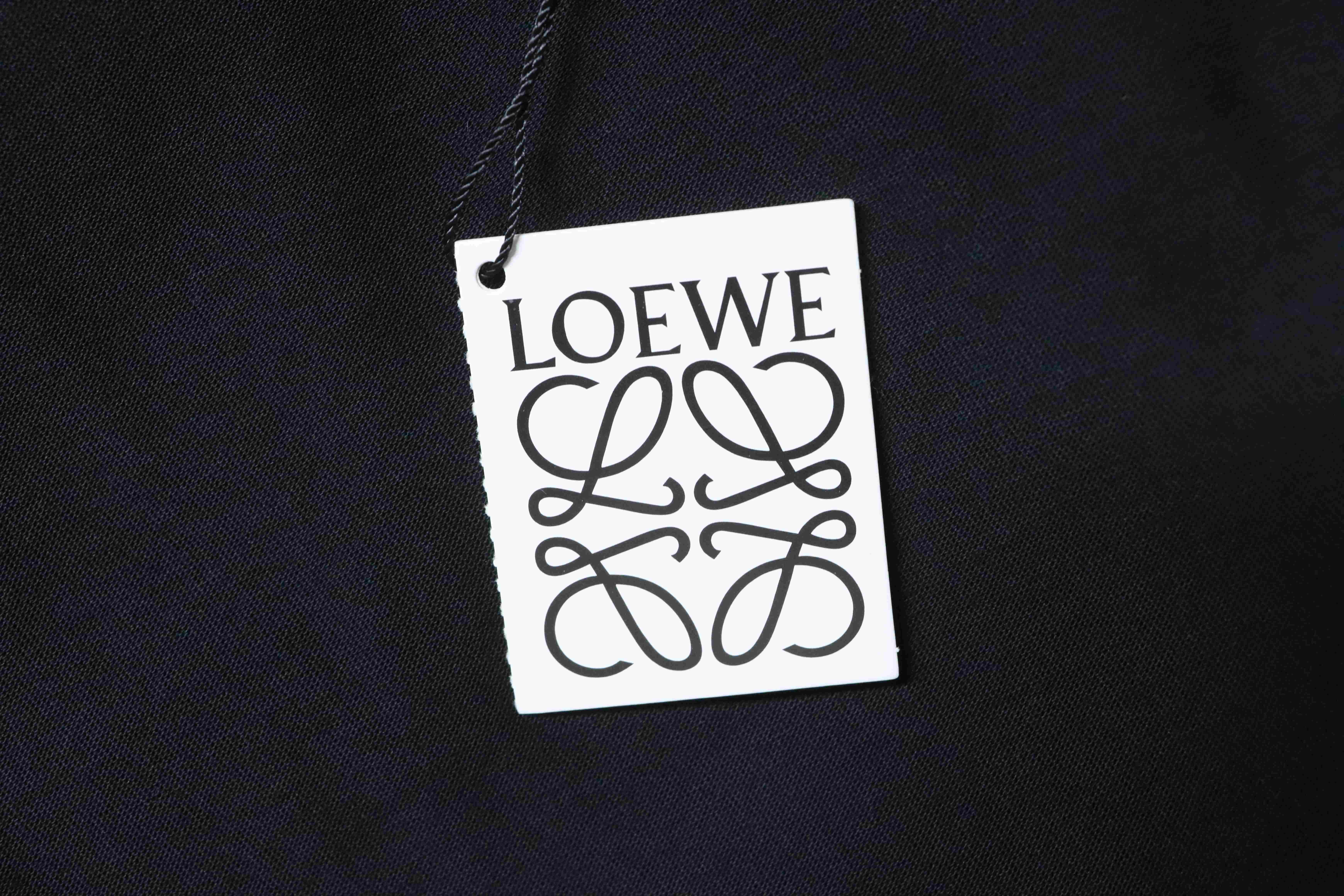 Loewe x Louis Wain Monster Eye Logo Embroidery Short Sleeve T-Shirt #2
