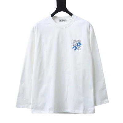 Loewe x On 25FW Collaboration Logo Print Long Sleeve T-Shirt #1 01