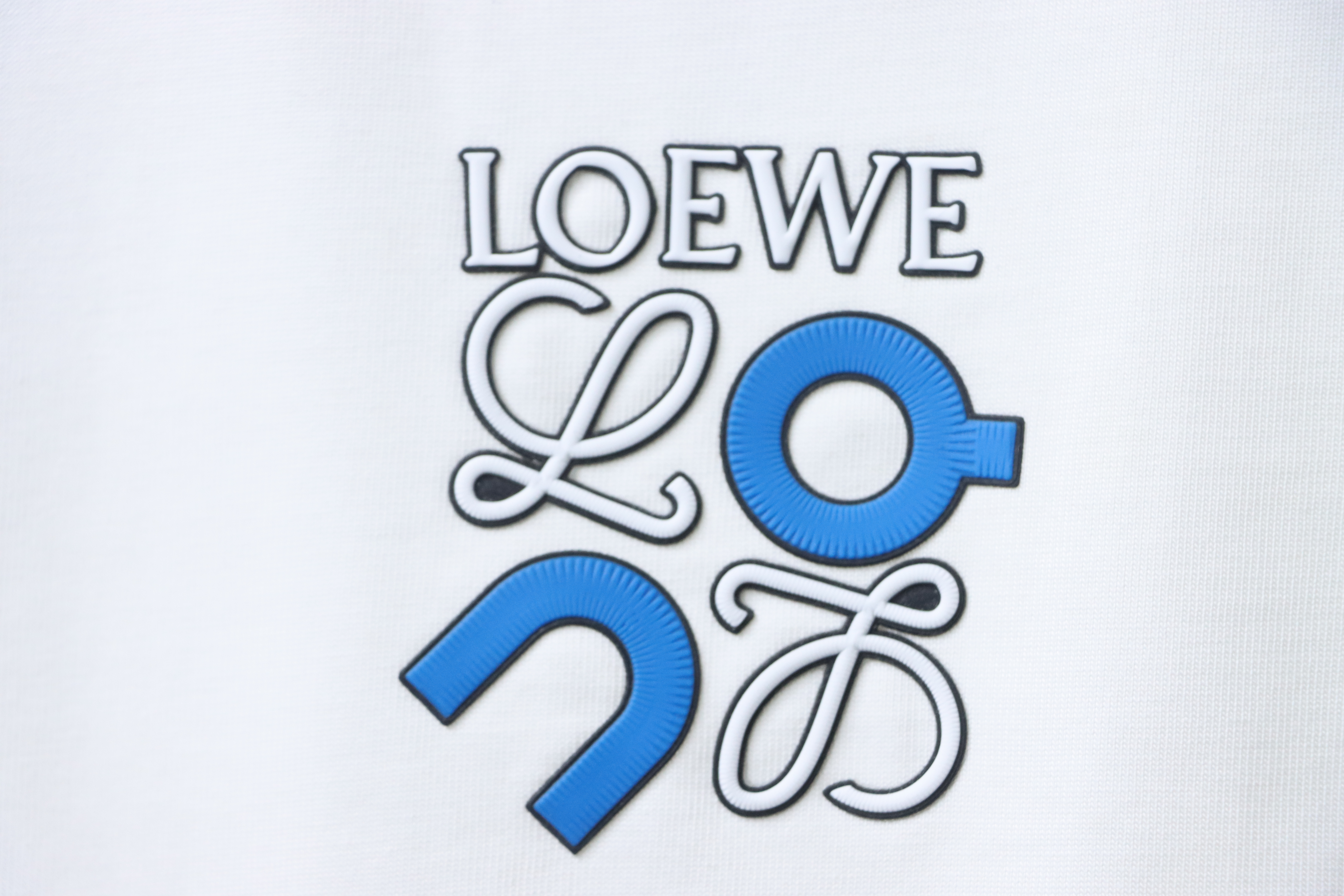 Loewe x On 25FW Collaboration Logo Print Long Sleeve T-Shirt #1