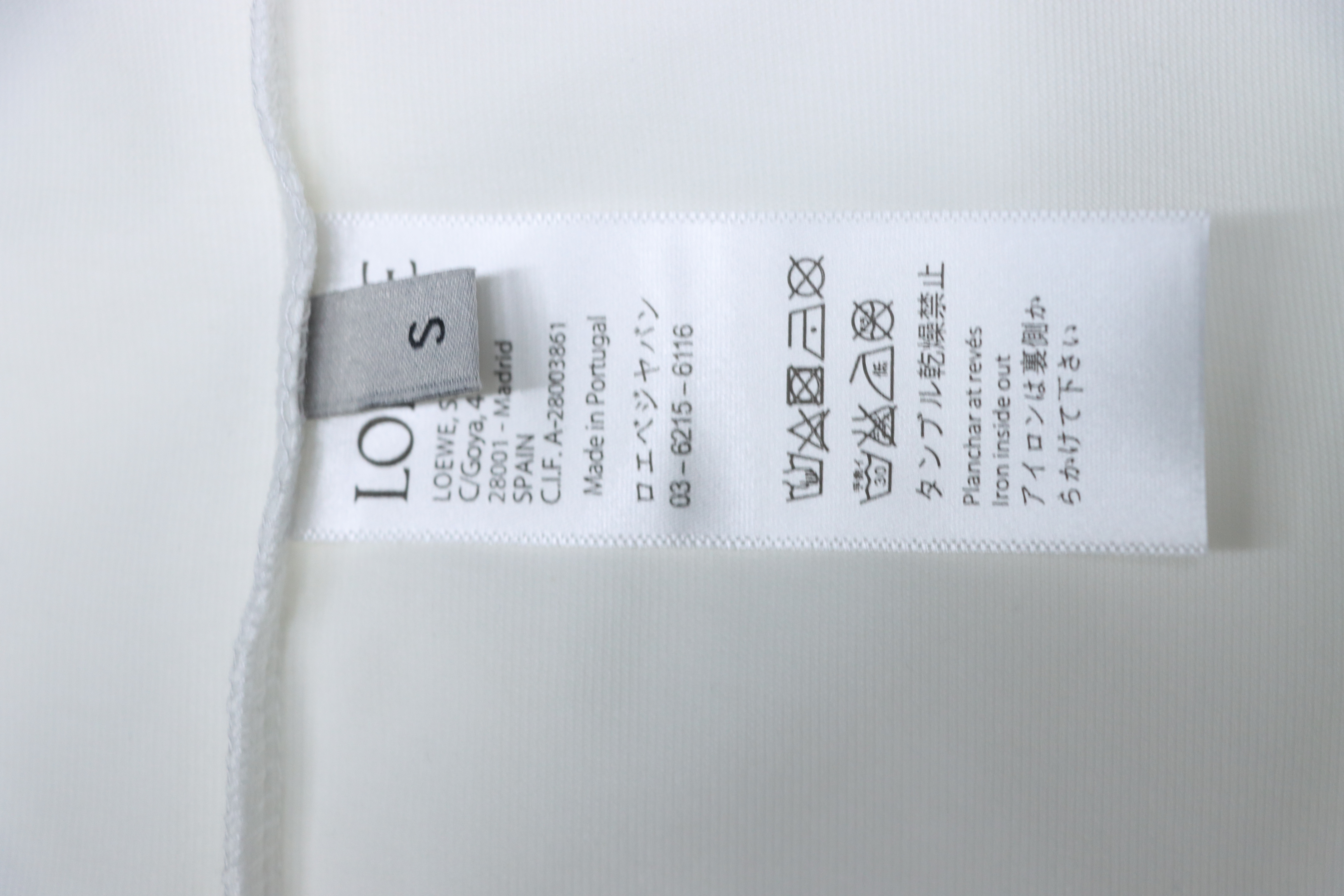 Loewe x On 25FW Collaboration Logo Print Long Sleeve T-Shirt #1