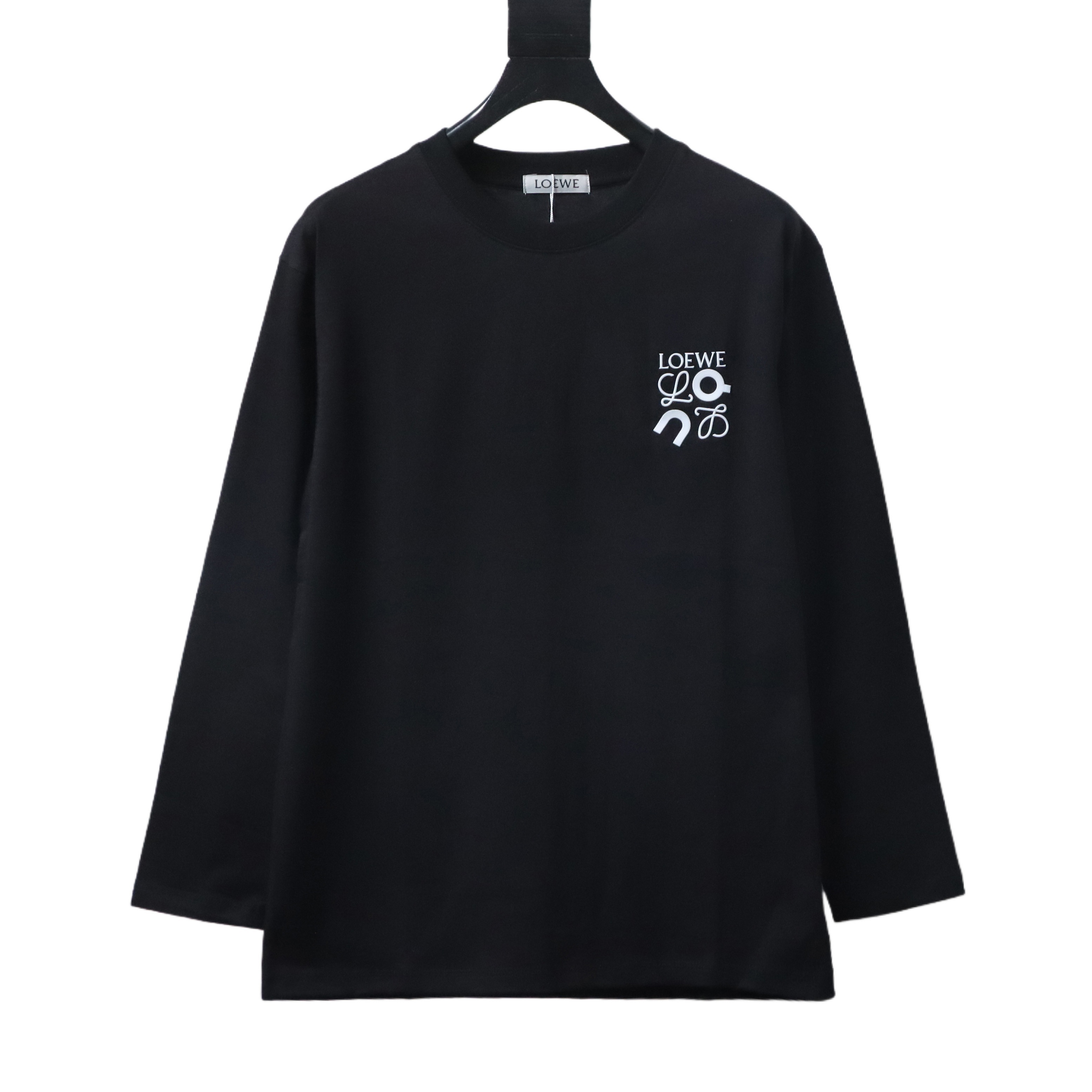 Loewe x On 25FW Collaboration Logo Print Long Sleeve T-Shirt #2