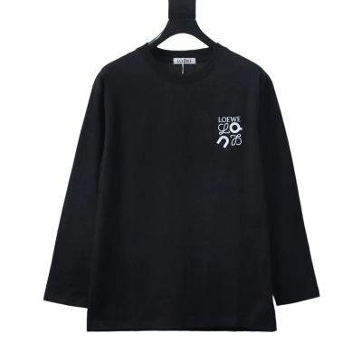 Loewe x On 25FW Collaboration Logo Print Long Sleeve T-Shirt #2 01