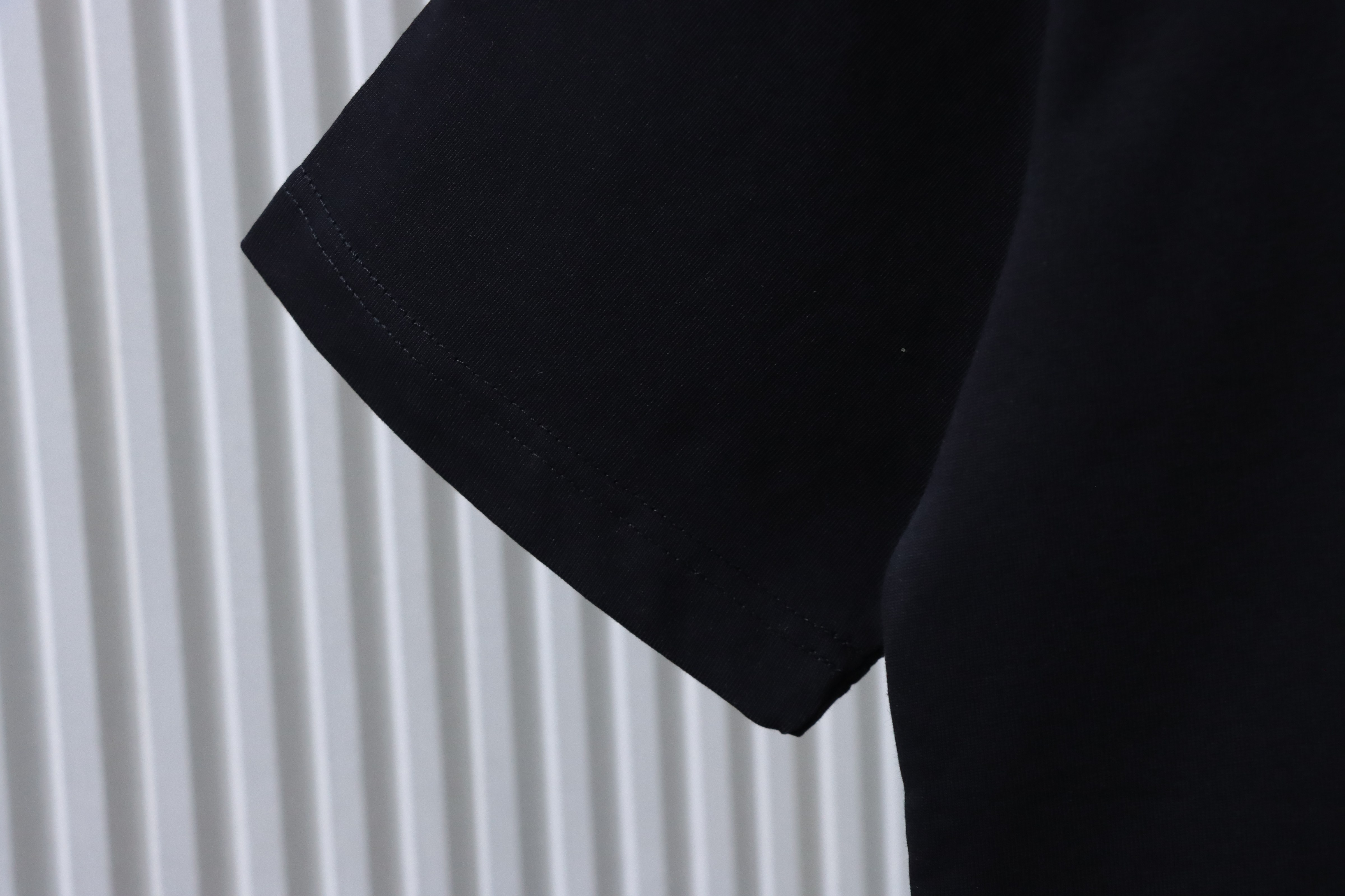 Loewe x On 25SS Black T-Shirt Red Embroidery
