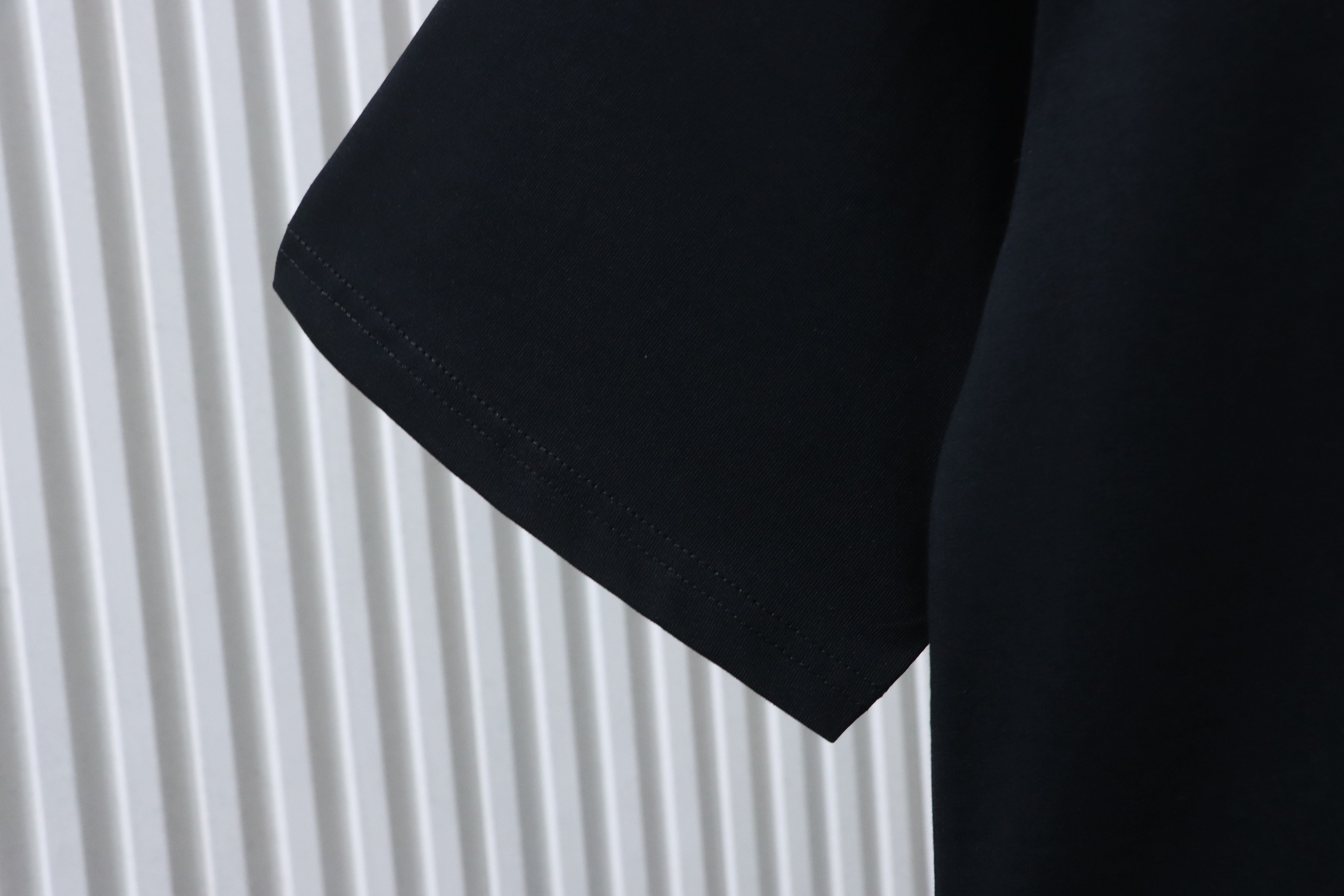 Loewe x On Collaboration Black T-Shirt Chest Pocket Zipper