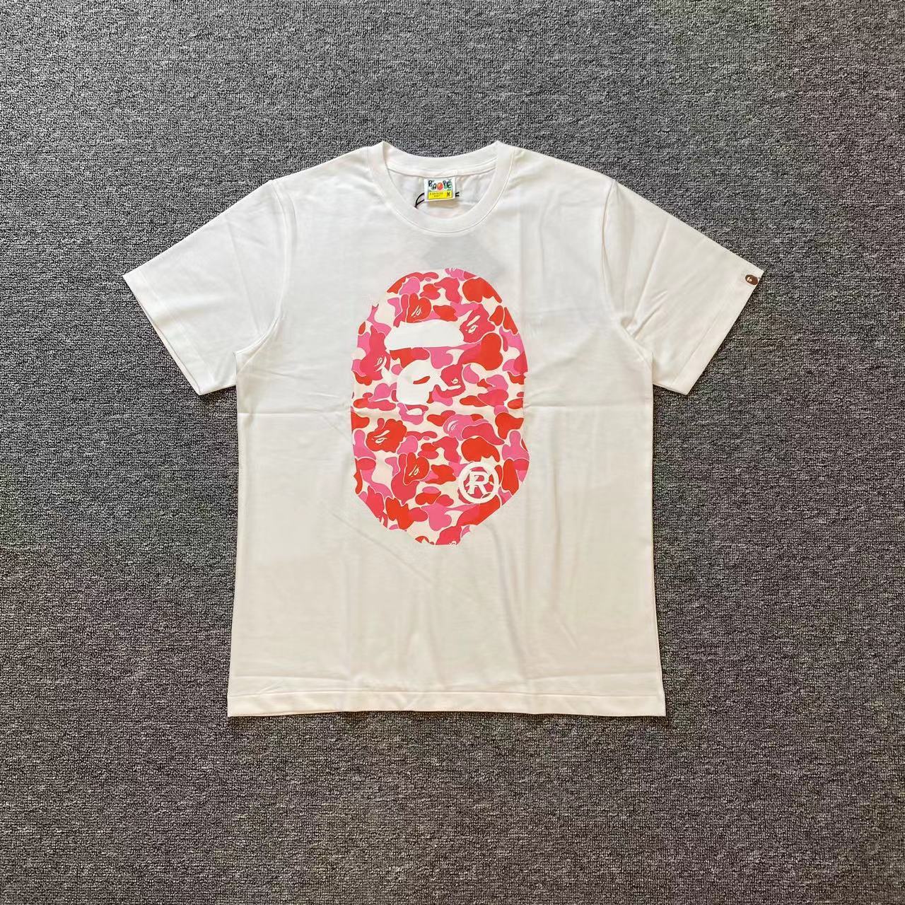 BAPE Shirt 1002 BAPE Classic Front &amp; Back Ape Head Print T-Shirt