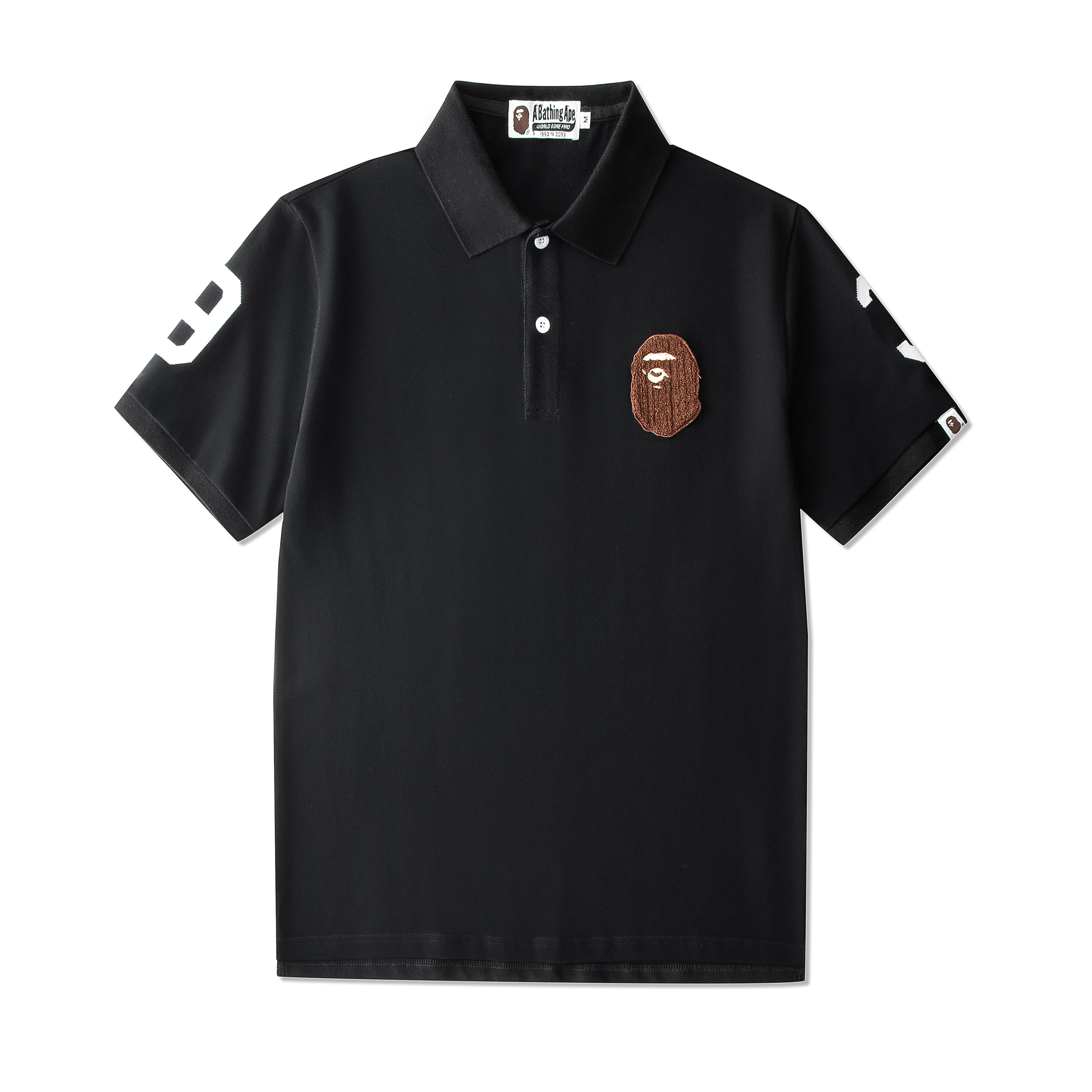 BAPE Shirt 1019 Black / White / Red