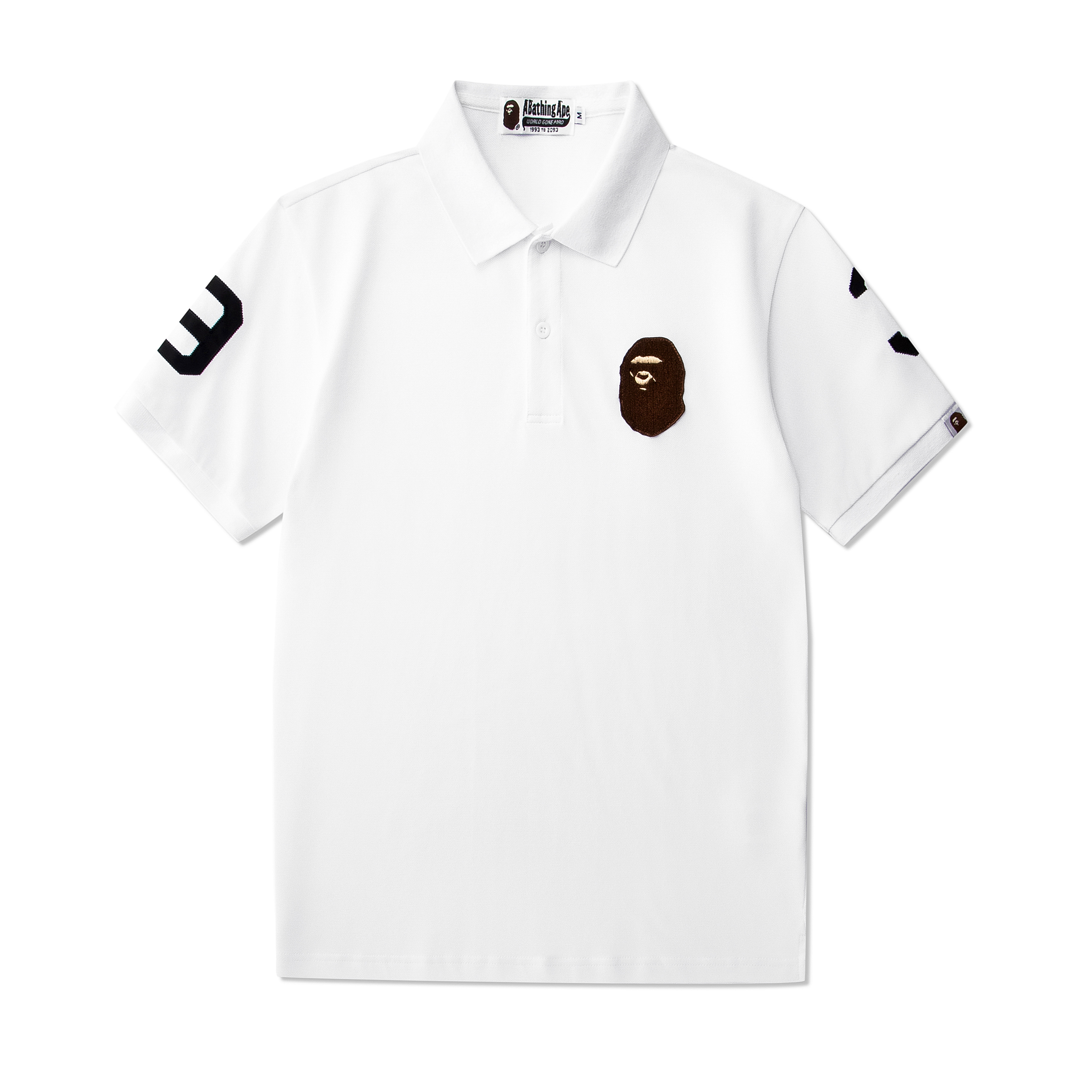 BAPE Shirt 1019 Black / White / Red