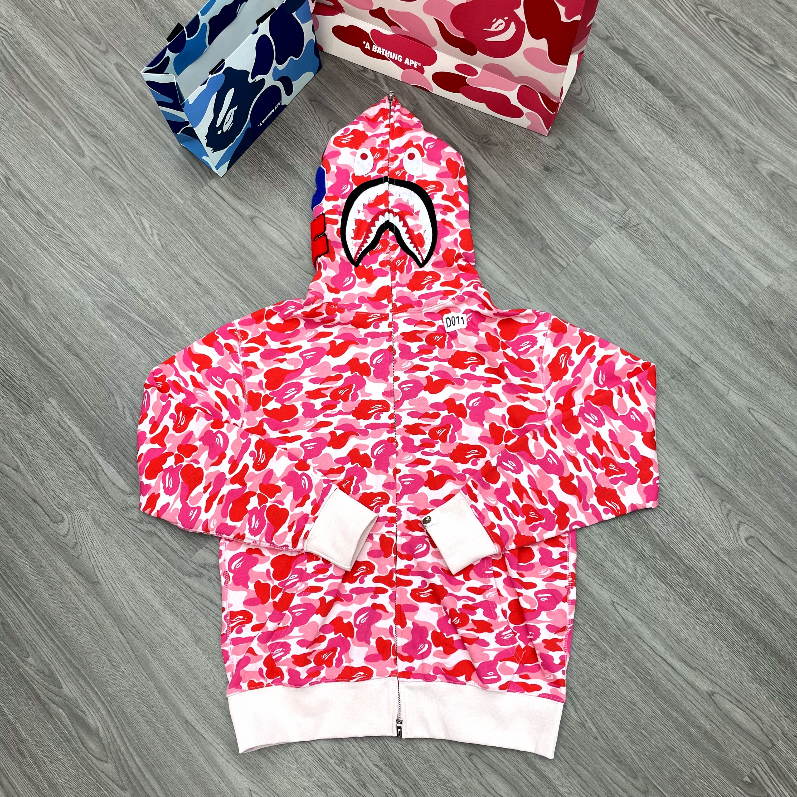 BAPE Shirt 2338 Camo Pink Single Hood