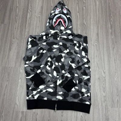 BAPE Shirt 2352 Black Single Hood 02