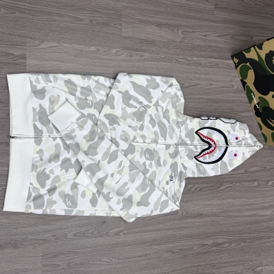 BAPE Shirt 2352 White Single Hood 01