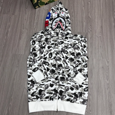 BAPE Shirt 436 Ink Wash Single Hood 01