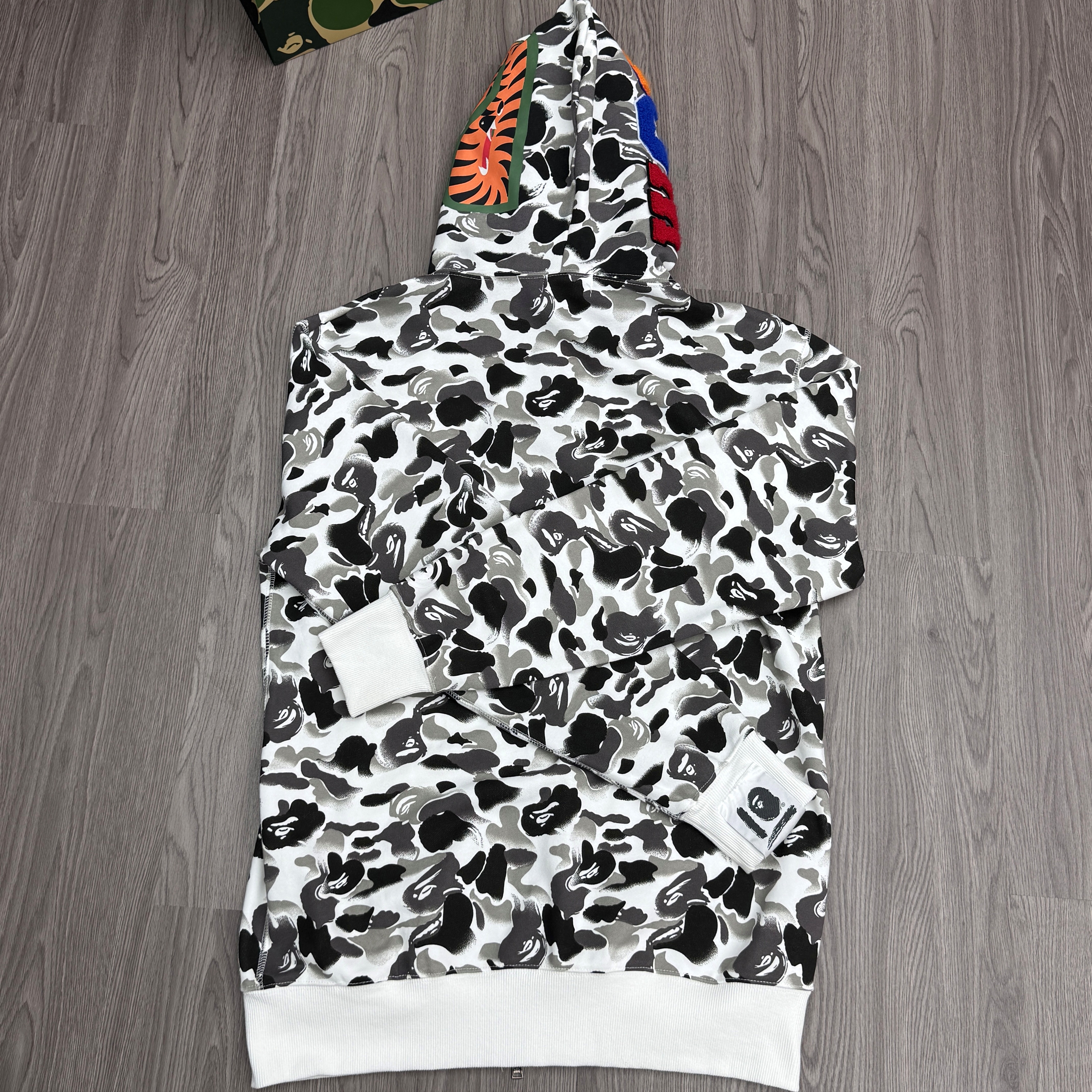 BAPE Shirt 436 Ink Wash Single Hood