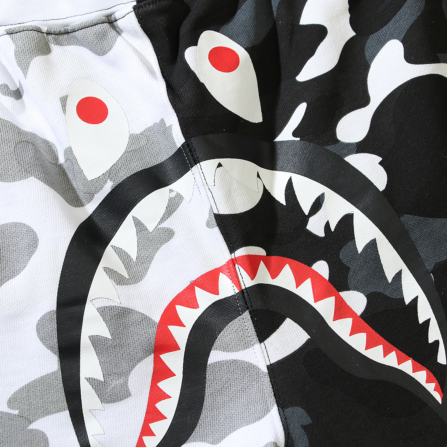 BAPE Shirt 507 Yin Yang Glow in the Dark Shark