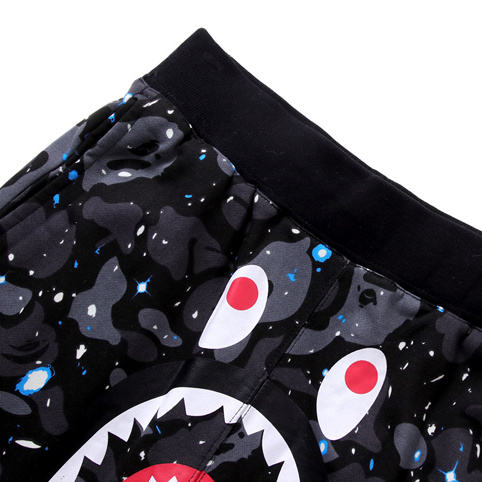 BAPE Shirt 508 Shark Head Glow in the Dark Shorts
