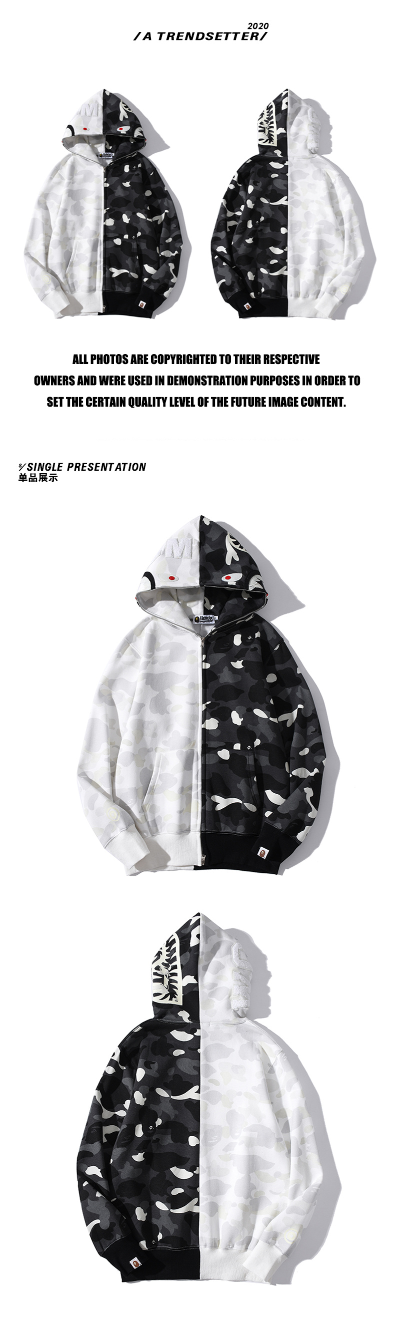 BAPE Shirt 6730#