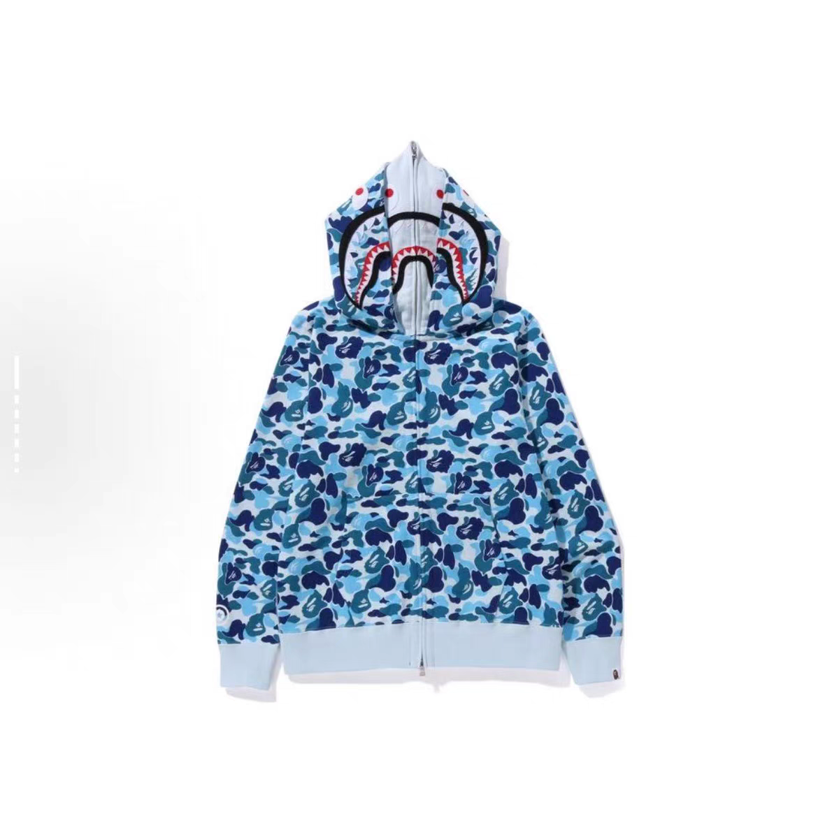 BAPE Shirt 6770 Camo Series Double Hood (Blue, Pink, Green, Cream White)