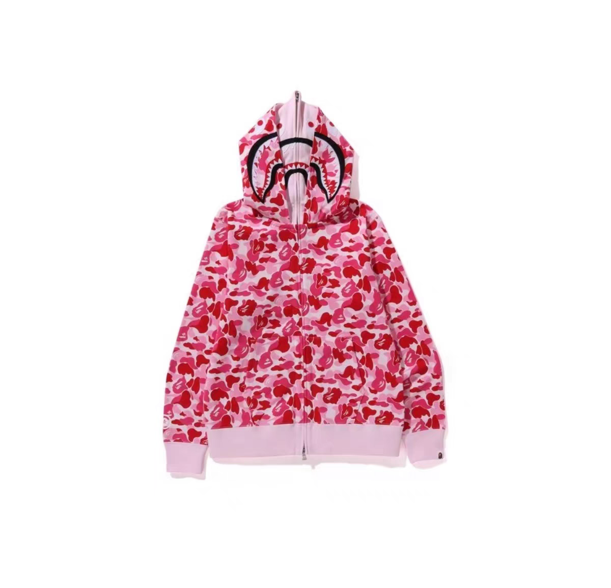 BAPE Shirt 6770 Camo Series Double Hood (Blue, Pink, Green, Cream White)