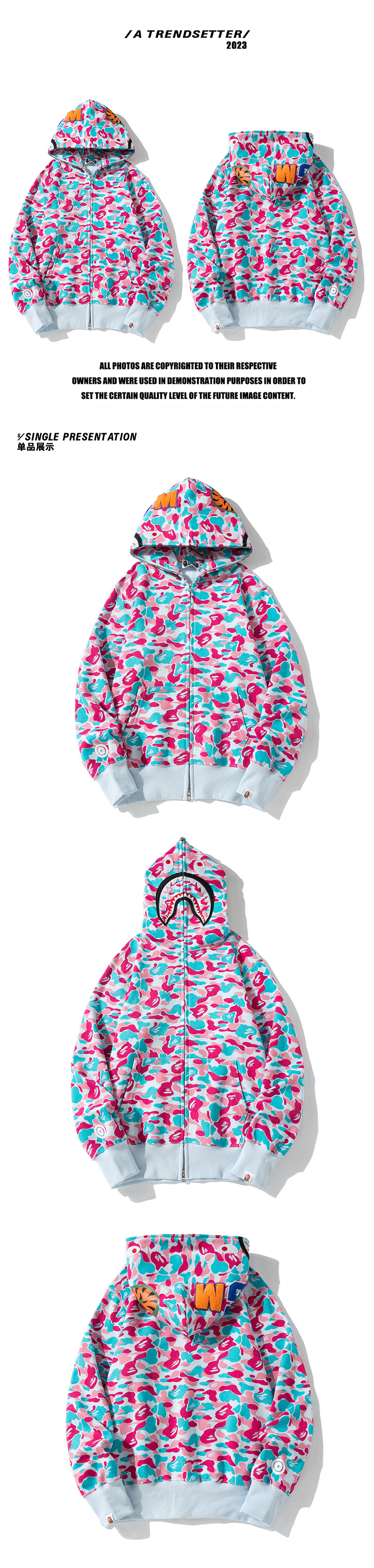 BAPE Shirt 6826#