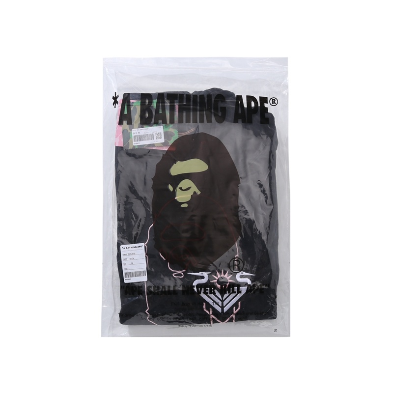BAPE Shirt 6930 BAPE x Inter Miami Messi Multi-Color Camo Hoodie Black &amp; White &amp; Pink